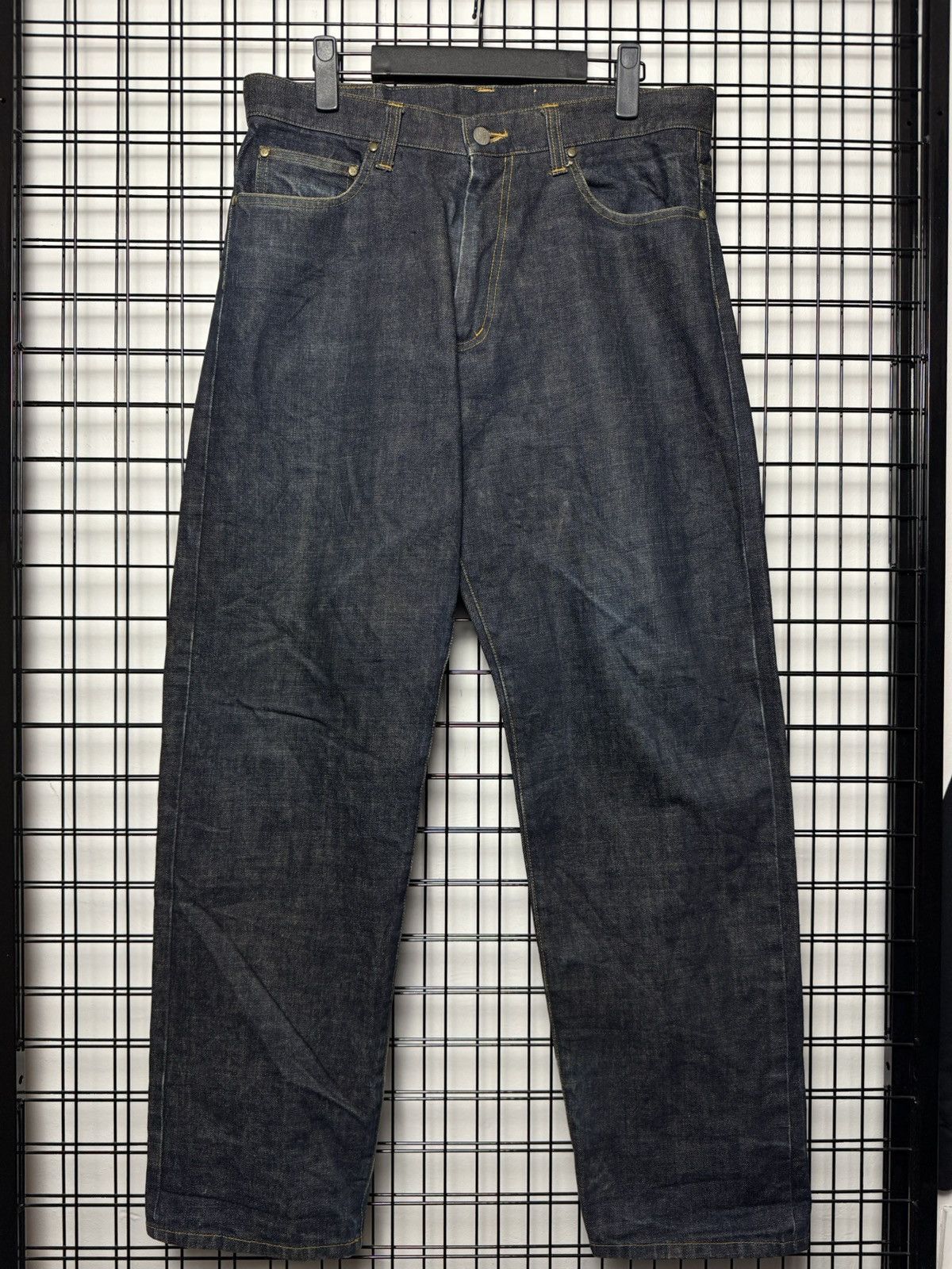 Japanese Brand Natural Born denim pants produced by NBBK Size US 34 / EU 50 - 1 Thumbnail