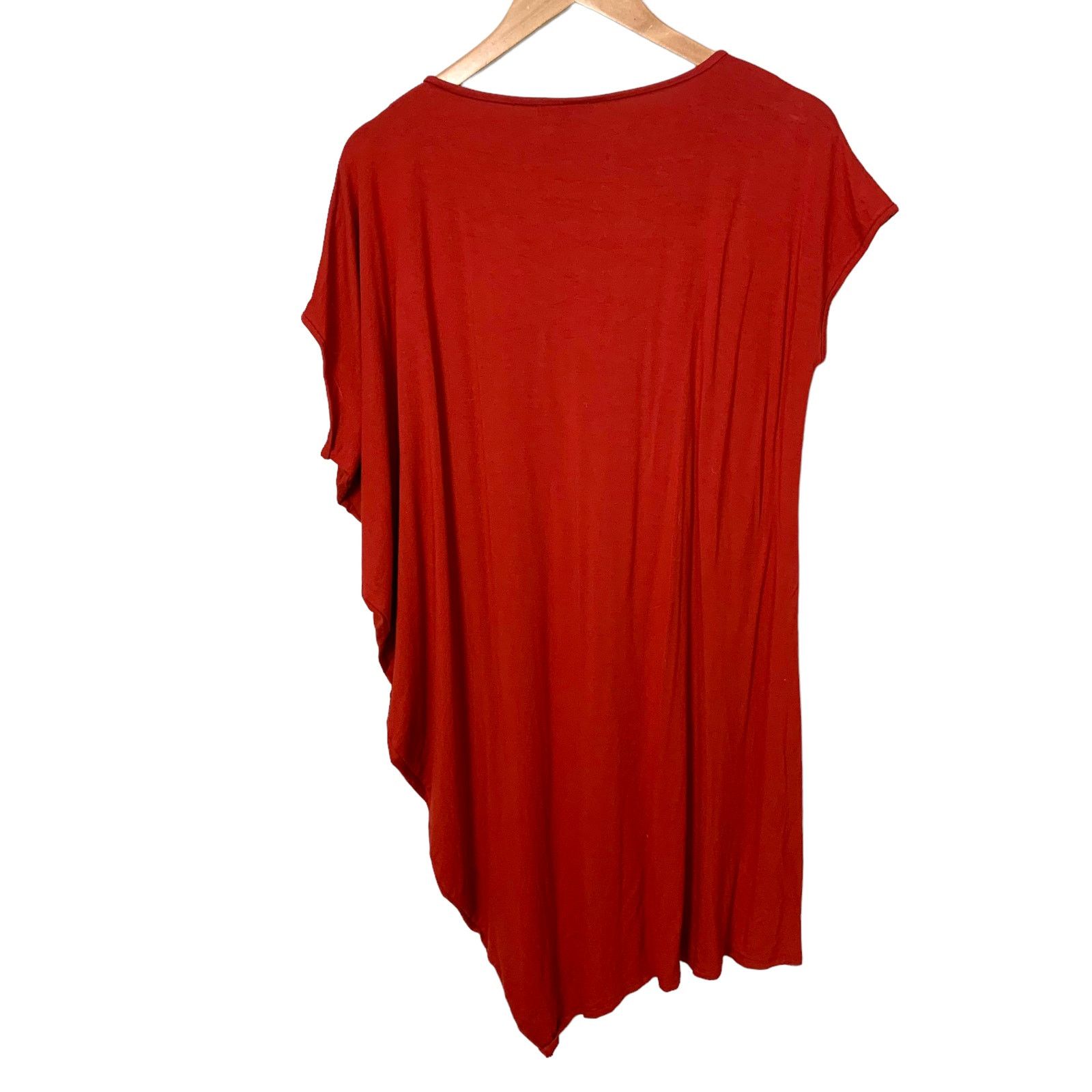 Eileen Fisher Eileen Fisher Asymmetrical Jersey T Shirt Shift Dress S Size S / US 4 / IT 40 - 4 Thumbnail