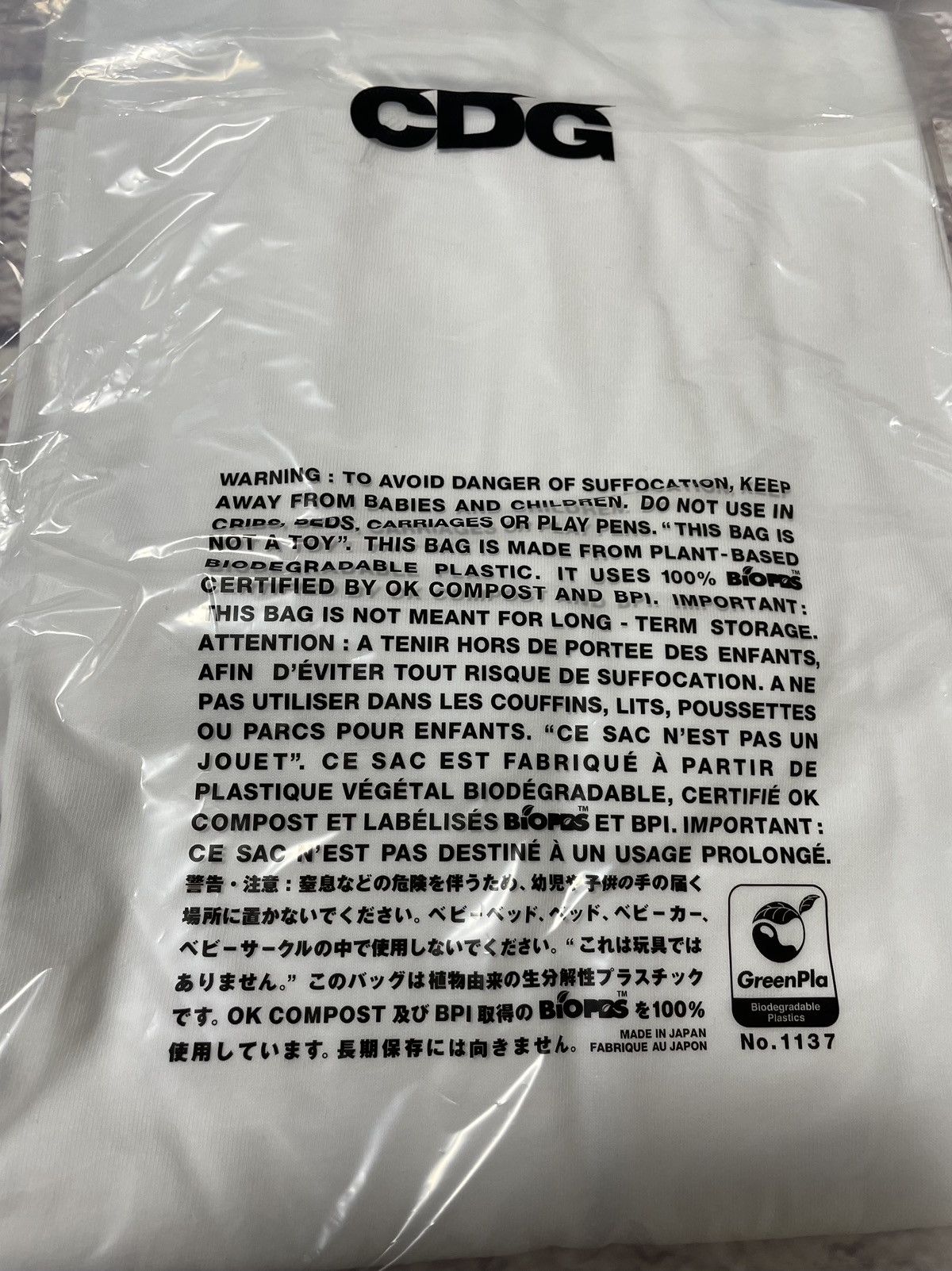 CDG by Comme des Garcons CDG T-shirt 1986 COMME des GARCONS Size US L / EU 52-54 / 3 - 3 Thumbnail