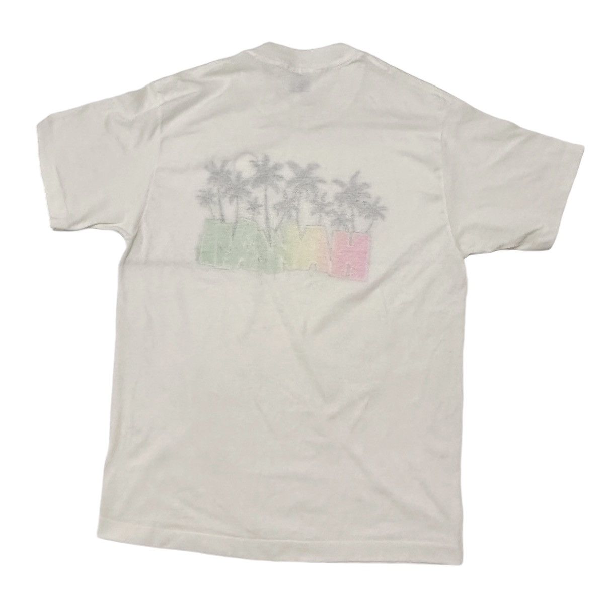 Vintage Vintage 70's Hawaii Tourist Souvenier Single Stitch Neon Size US L / EU 52-54 / 3 - 2 Thumbnail