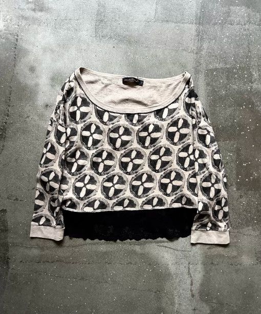 Undercover UNDERCOVER 2005SS “But Beautiful” Lace Print Top Size XL / US 12-14 / IT 48-50 - 1 Thumbnail