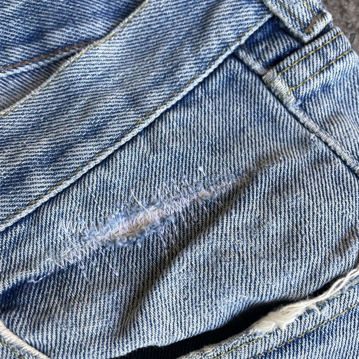 Polo Ralph Lauren 🔥Vintage Polo Ralph Lauren Stoned Washed Distress Denim Size US 33 - 14 Thumbnail