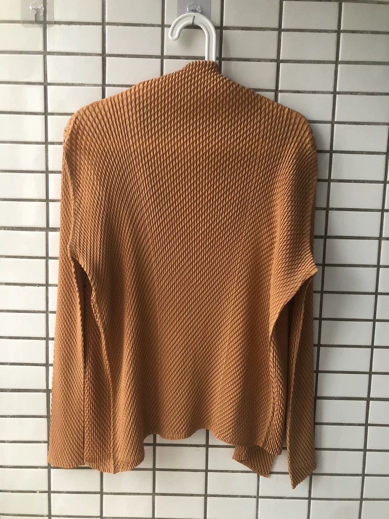 Issey Miyake Issey Miyake size:2 Brown pleated coat Size XS / US 0-2 / IT 36-38 - 4 Thumbnail