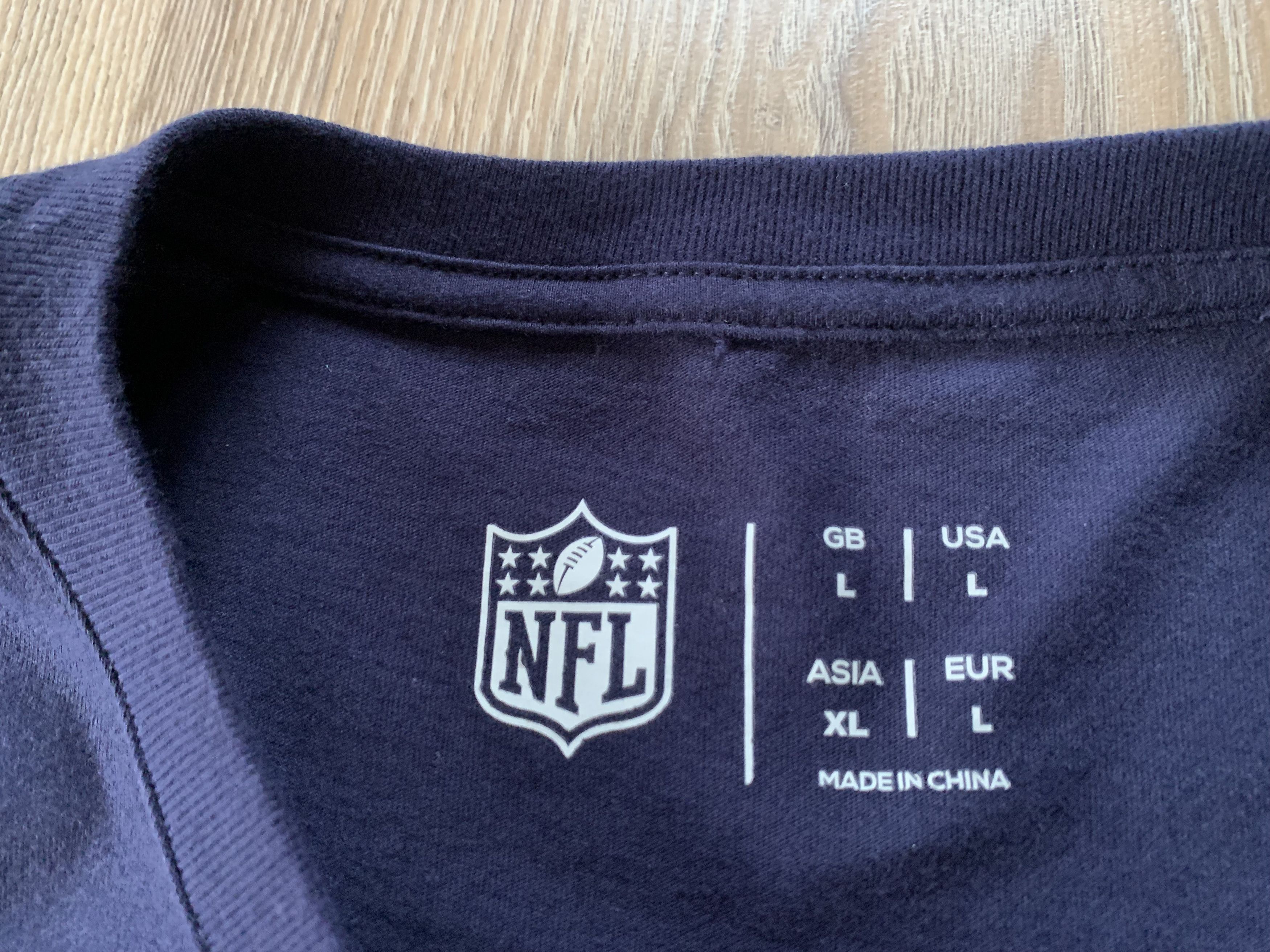 NFL NFL New England Patriots Cotton T Shirt Size US L / EU 52-54 / 3 - 6 Thumbnail