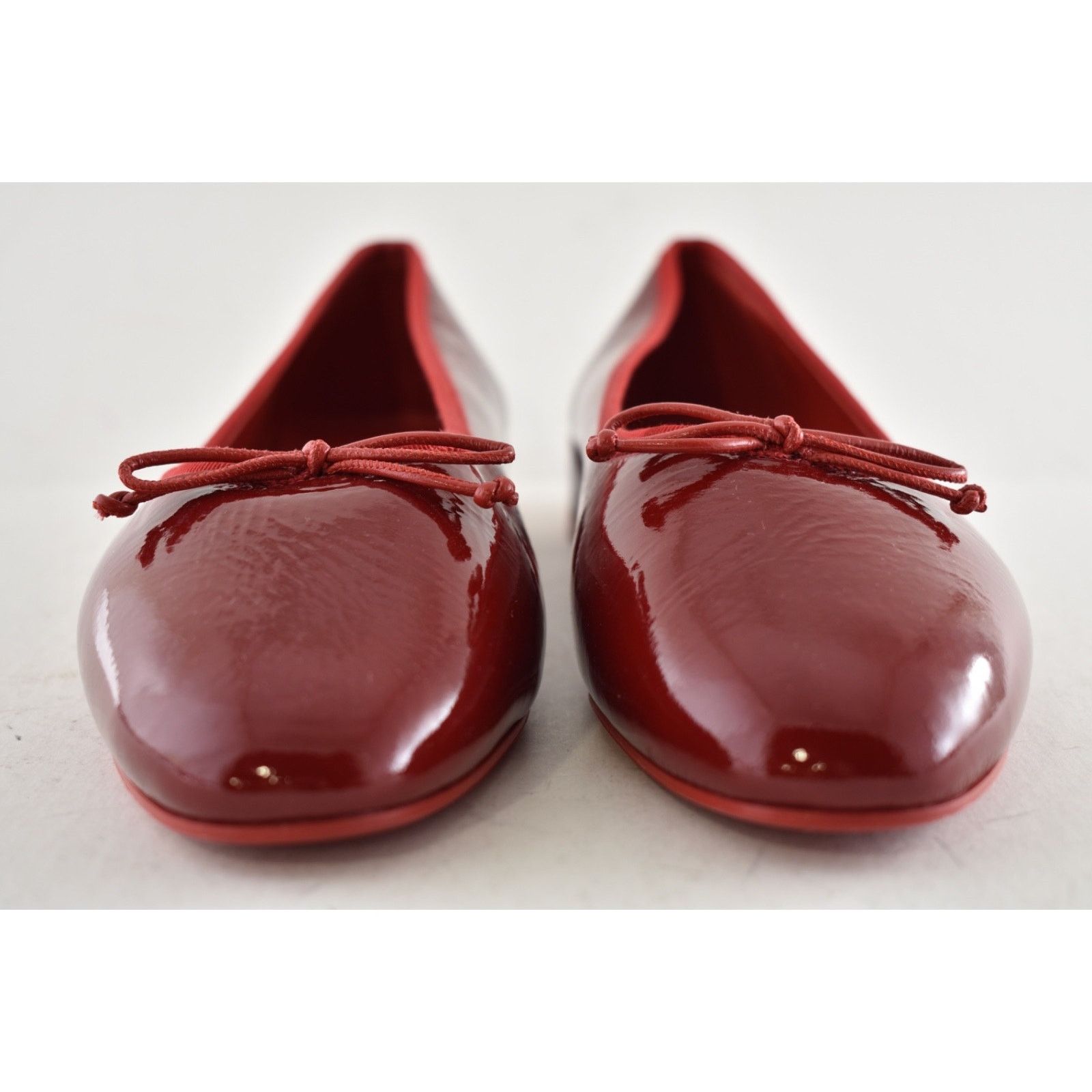Christian Louboutin Christian Louboutin Sweetie Jane Flat Loubi Red Patent Vog Size US 9 / IT 39 - 9 Thumbnail