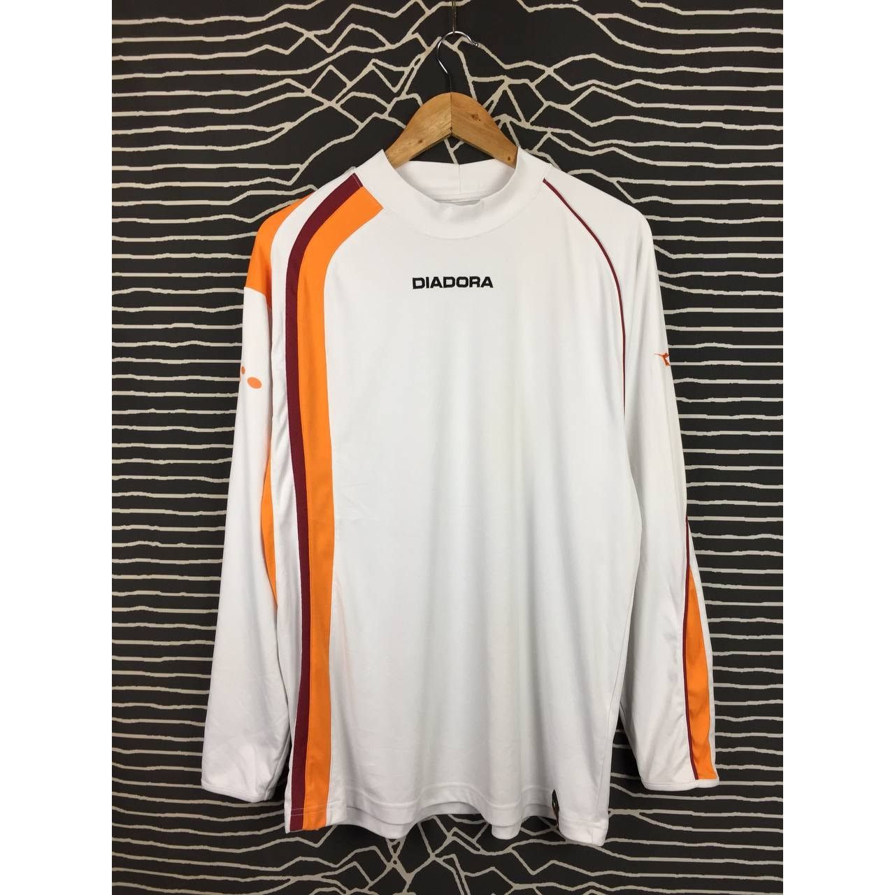 Diadora × Vintage Vtg Diadora AS Roma Template 2005/2006 Away Jersey Size US XL / EU 56 / 4 - 1 Thumbnail