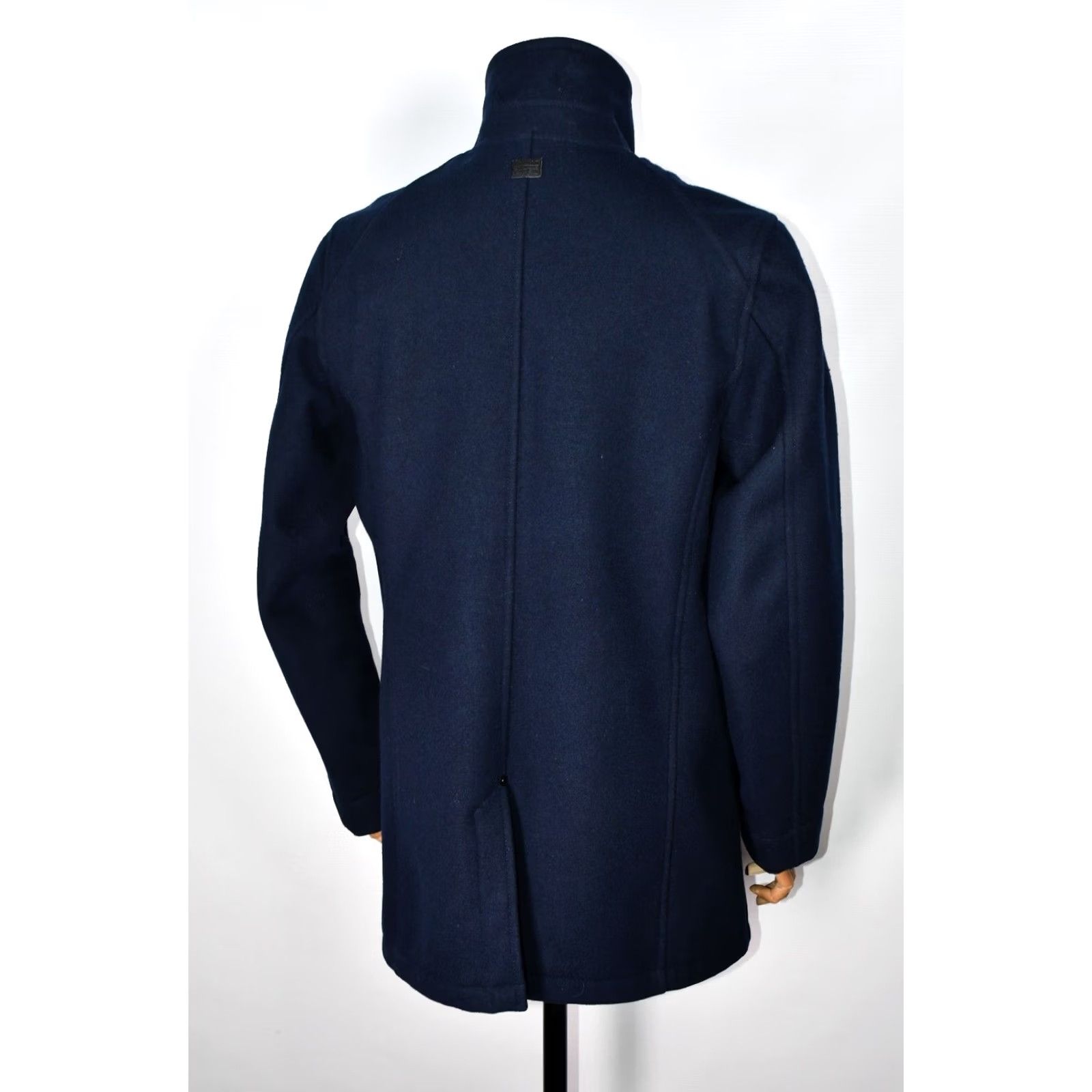 G-Star G-Star Radar Garber Coat Jacket Trench Wool Blue Button XL Coat Mens Regular Wool Blue XL G-Star Radar Garber Coat Jacket Trench Wool Blue Button XL Size US XL / EU 56 / 4 - 4 Thumbnail