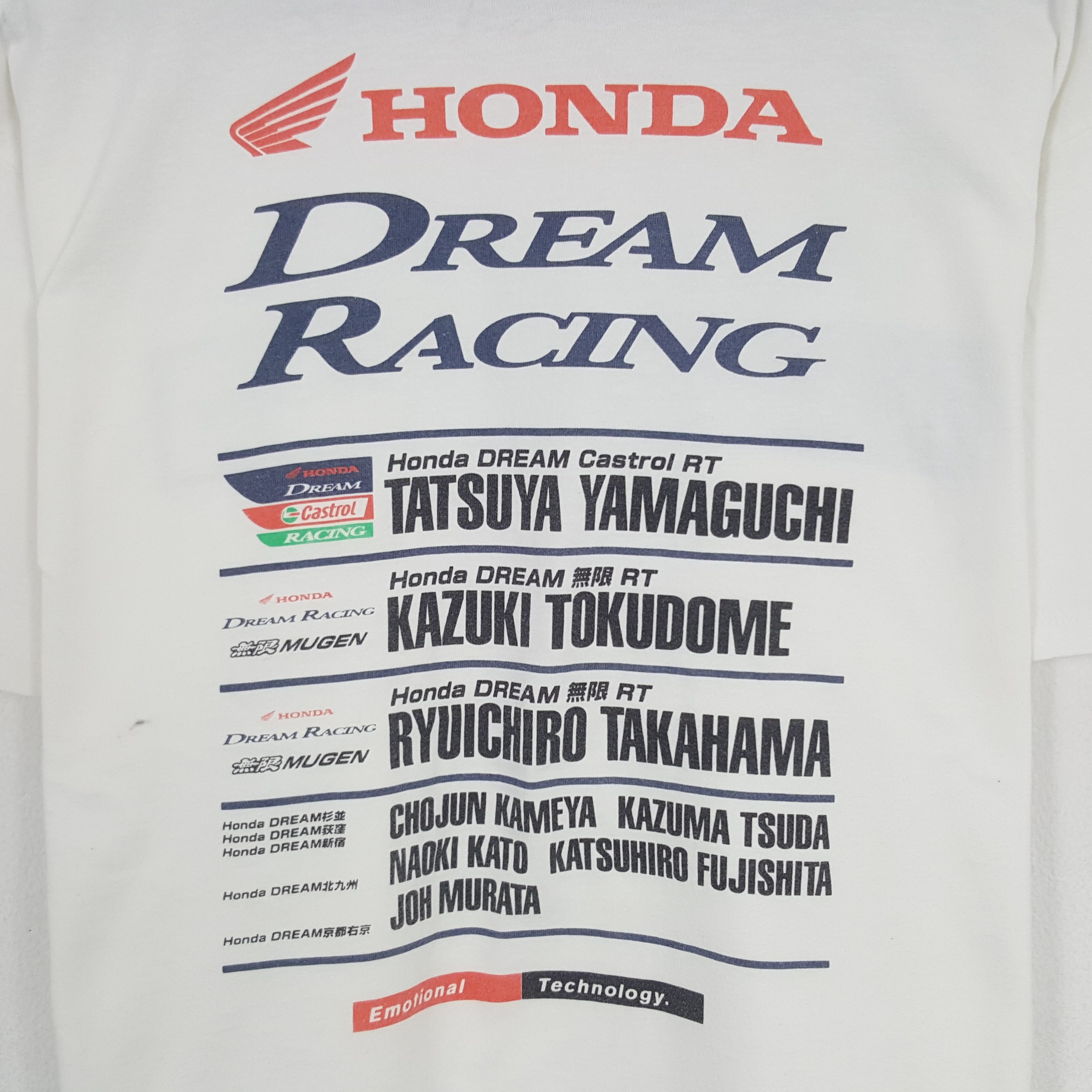 Honda × Vintage Vintage Mugen x Honda Dream Racing Tshirt Size US L / EU 52-54 / 3 - 2 Thumbnail
