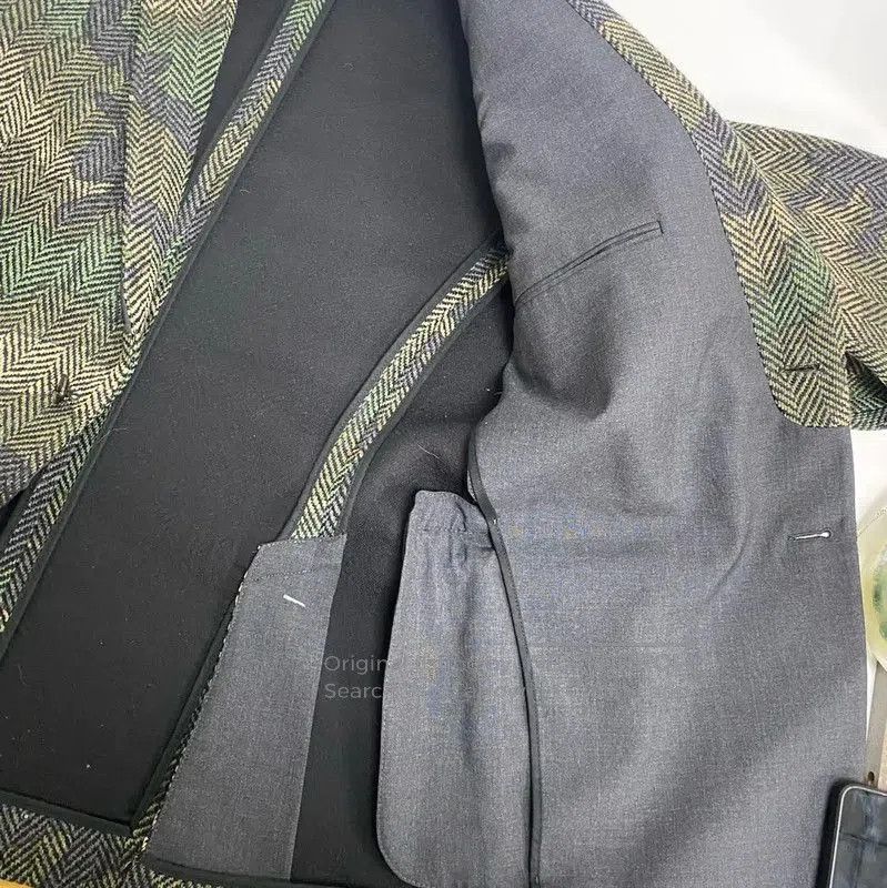 Valentino Valentino Multicolor Wool Men's Jacket . Size US M / EU 48-50 / 2 - 7 Thumbnail