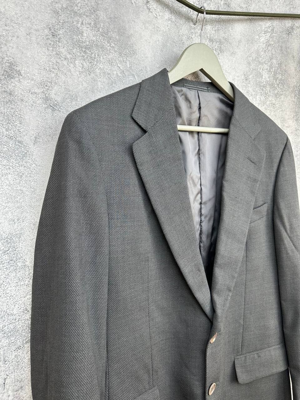 Ermenegildo Zegna RRP $1800 Ermenegildo Zegna Soft Wool Blazer Jacket Gray Size 50R - 3 Thumbnail