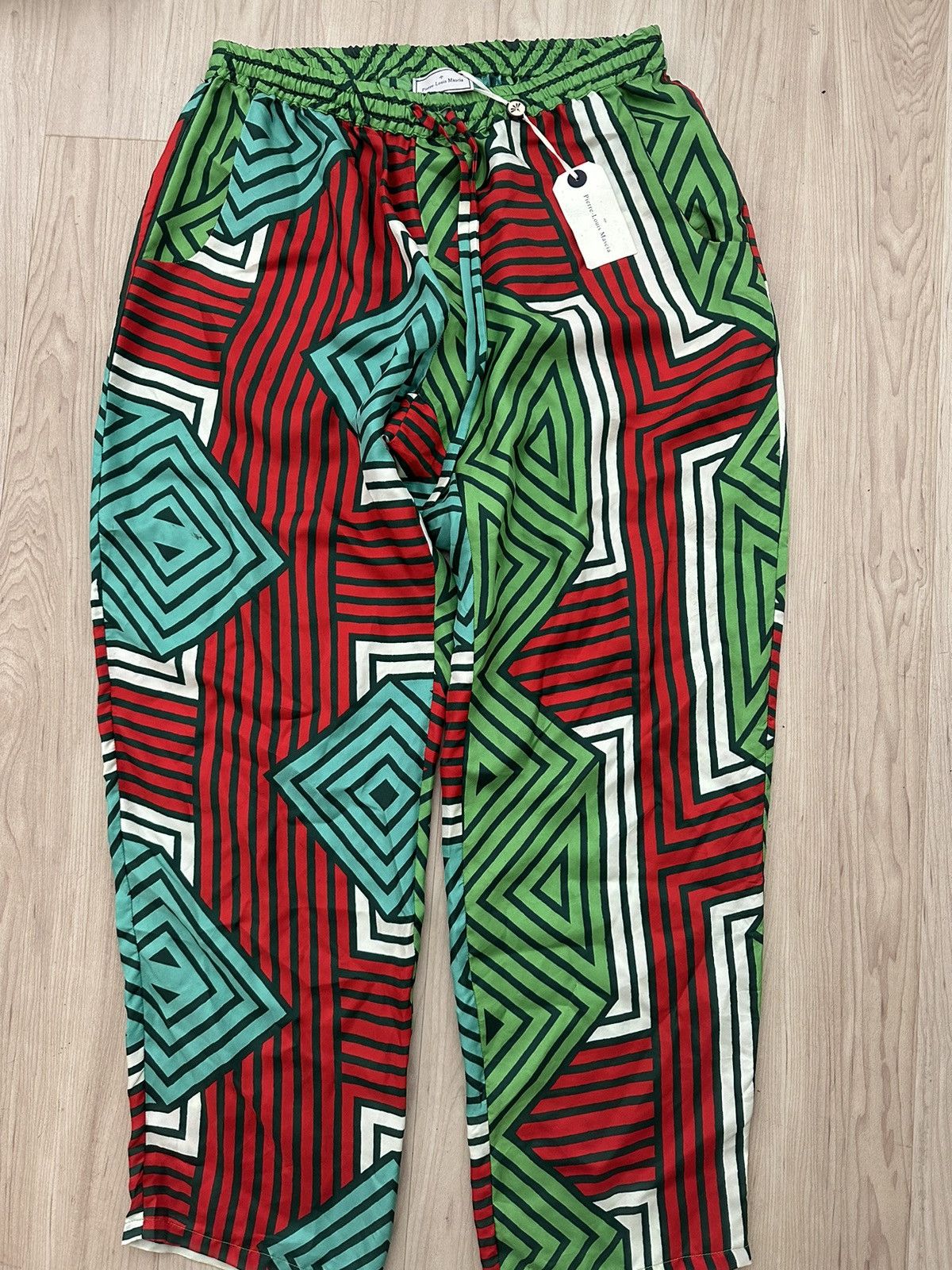 Pierre-Louis Mascia Pierre-Louis Mascia - Silk Trousers Size US 32 / EU 48 - 2 Thumbnail