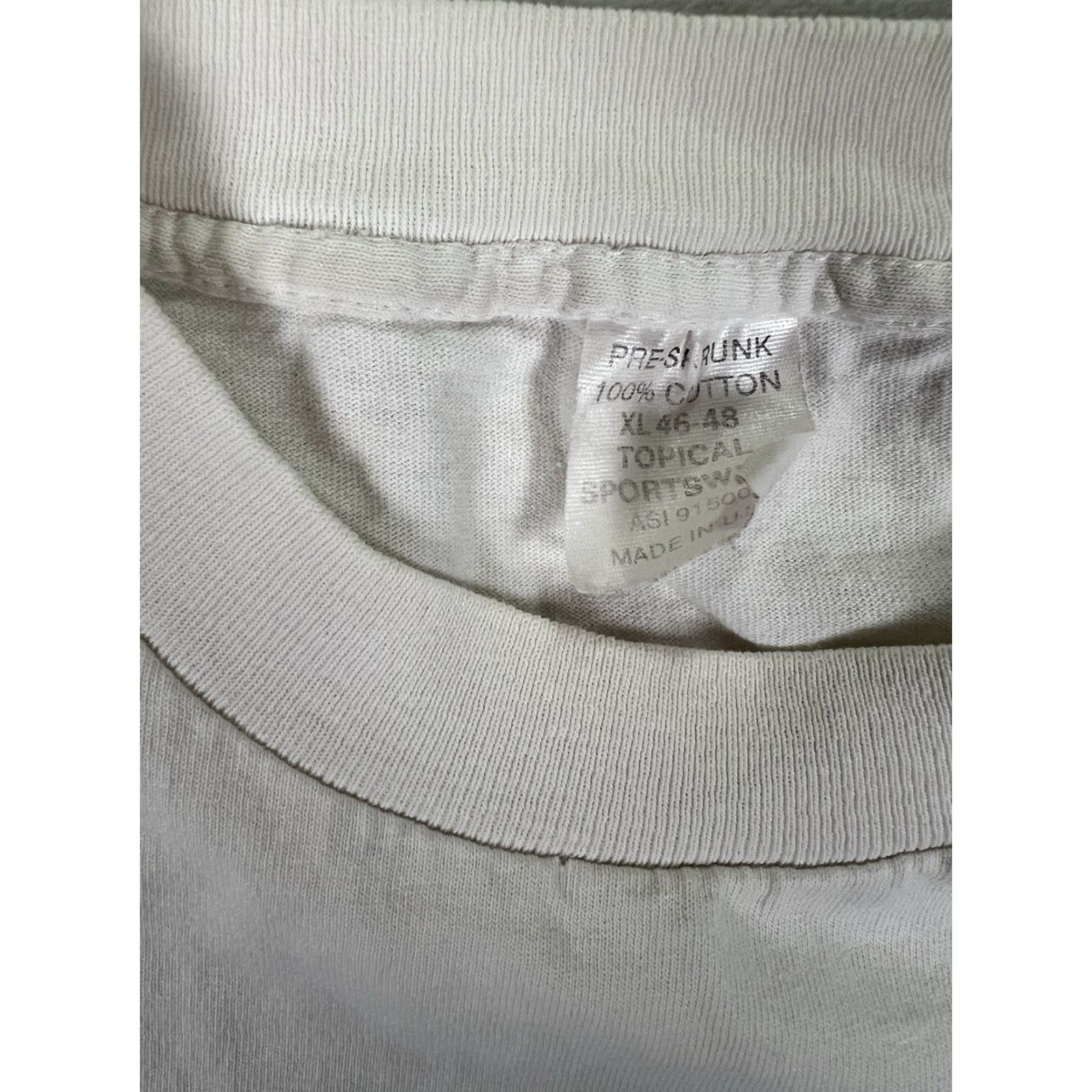 Vintage VINTAGE Single Humpback Premium Ale T-Shirt XL Men White Cotton Short Sleeve Crew Neck USA 90s Shirt Size US XL / EU 56 / 4 - 5 Thumbnail