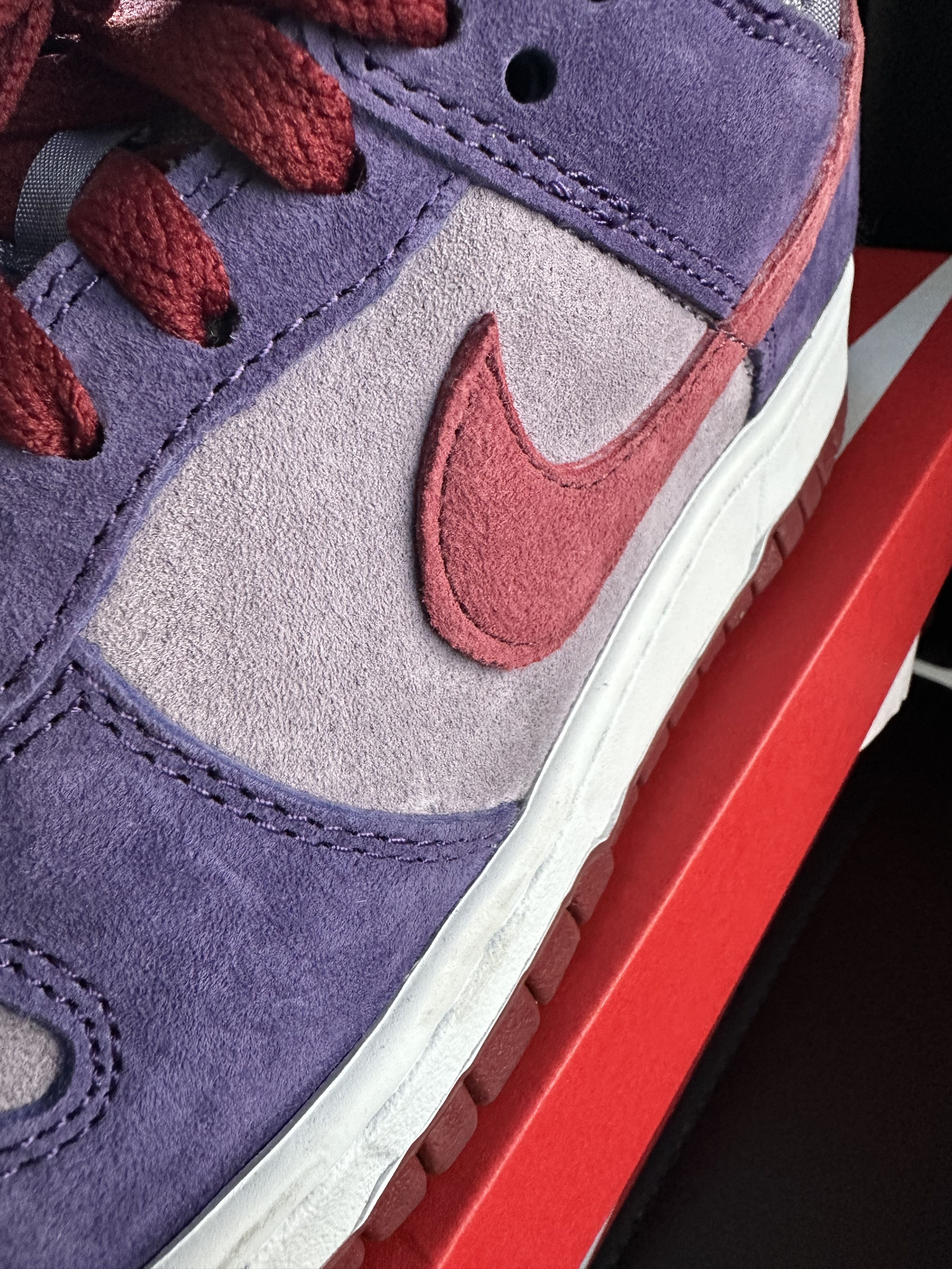 Nike PREOWNED NIKE DUNK LOW SP "PLUM" (2024) Size US 6 / EU 39 - 5 Thumbnail