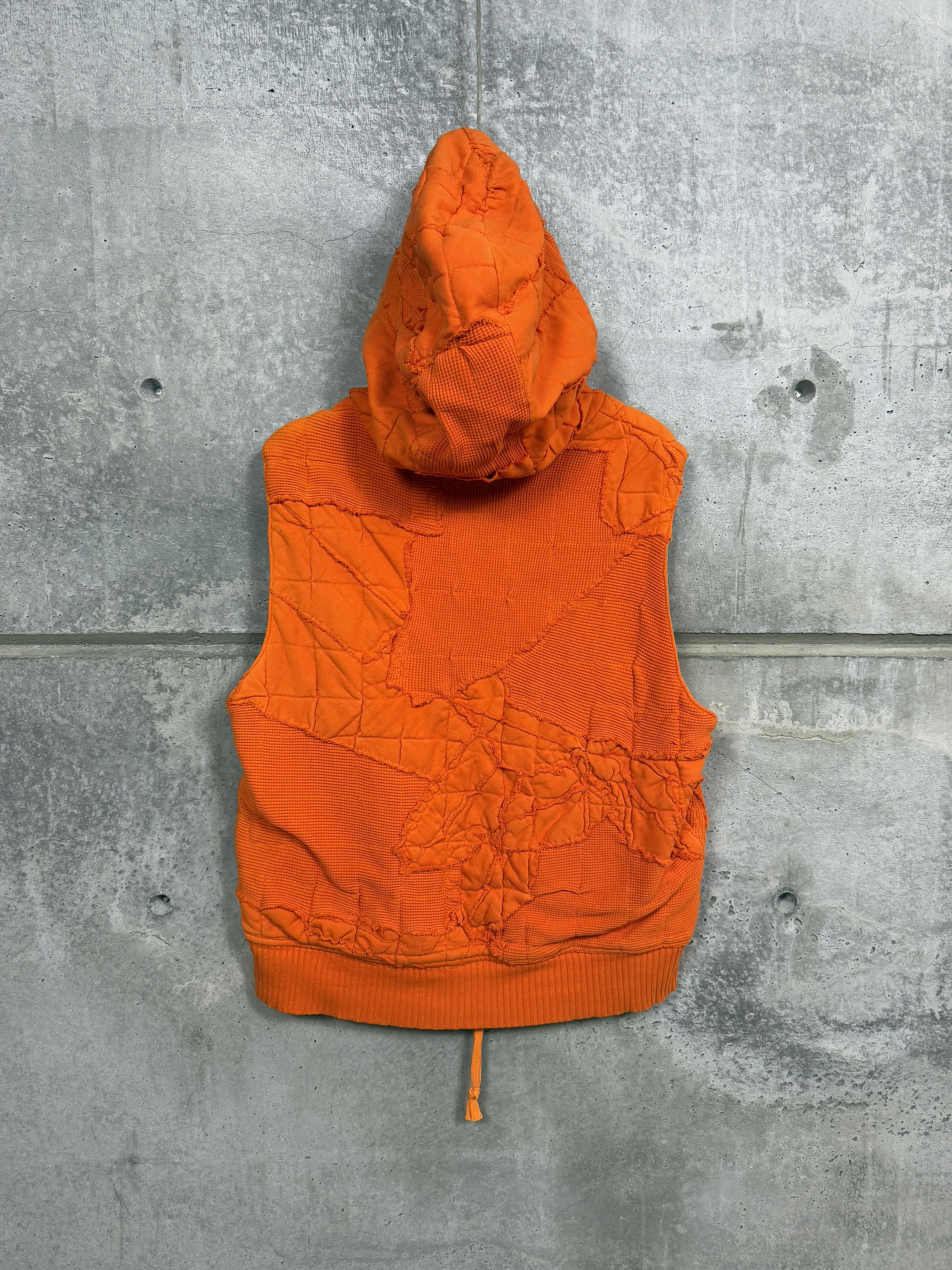 Greg Lauren $1500 Greg Lauren Orange Stitchwork Vest Size US L / EU 52-54 / 3 - 6 Thumbnail