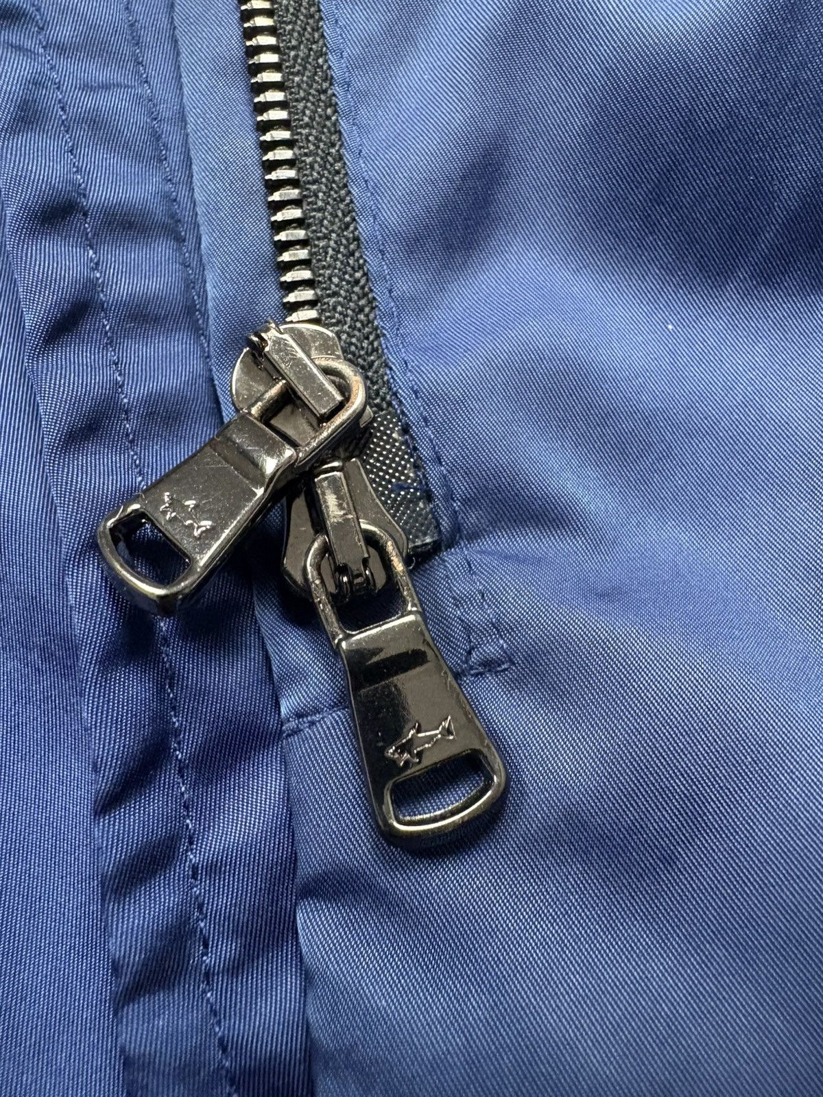 Paul & Shark Paul & Shark Yachting High Collar Tech Nylon Jacket Navy VTG Size L / US 10 / IT 46 - 19 Thumbnail