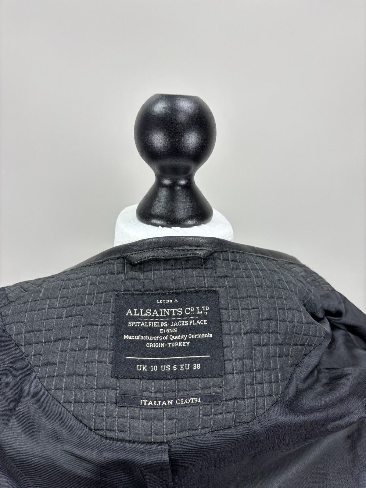 Allsaints Womens jacket All Saints Size 6 Color Black Size M / US 6-8 / IT 42-44 - 11 Thumbnail