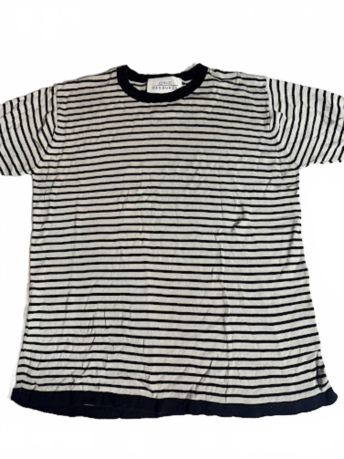 Other Vintage Silk Striped Tee One Resource Medium Size M / US 6-8 / IT 42-44 - 1 Thumbnail