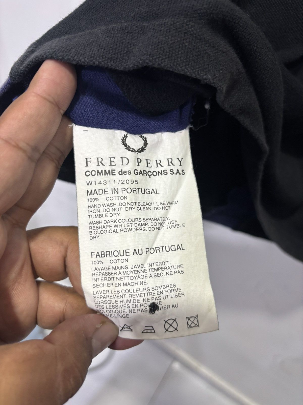 Comme des Garcons SHIRT × Fred Perry Fred Perry x Comme Des Garcons Polo Shirt Size US S / EU 44-46 / 1 - 5 Thumbnail