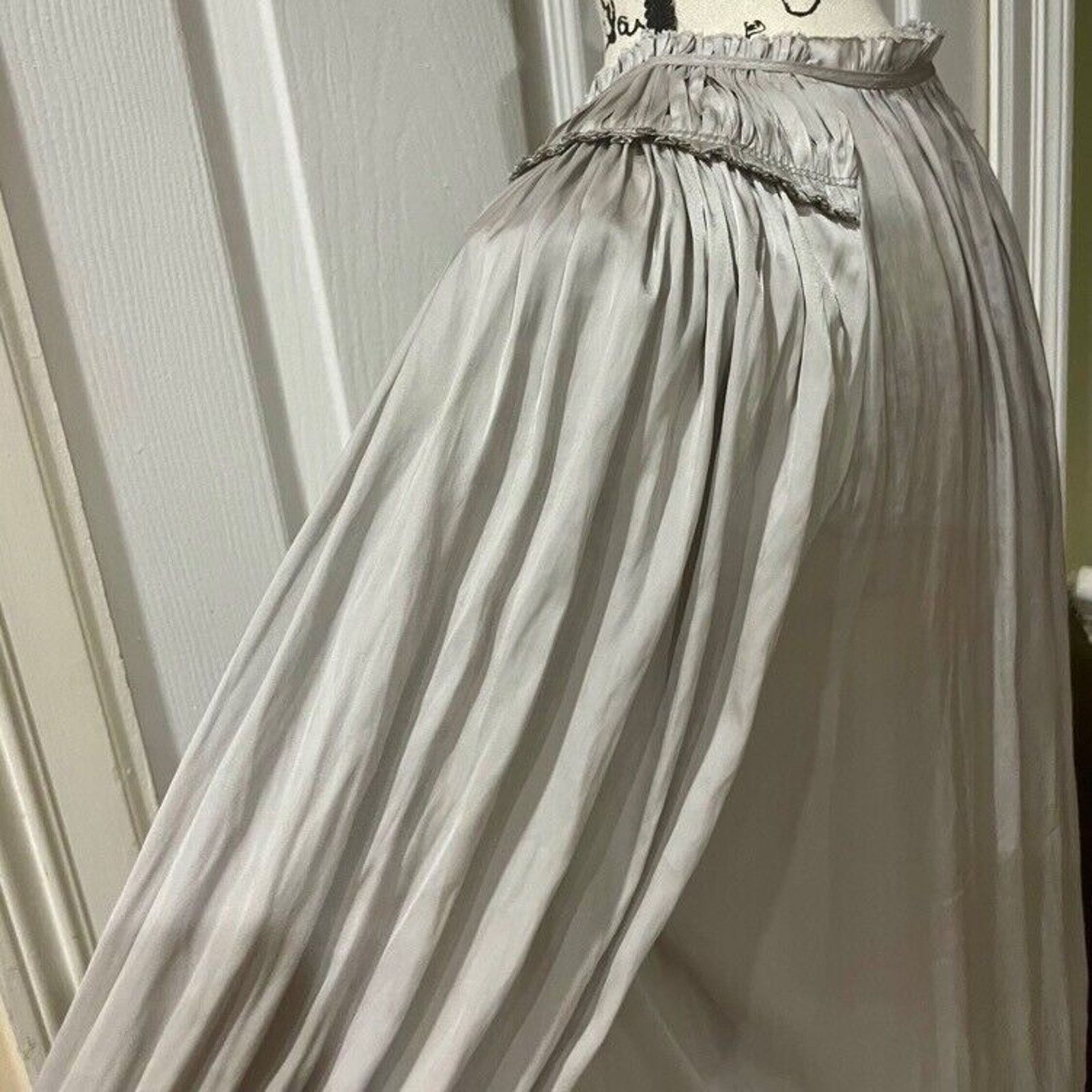 Ramy Brook RAMY BROOK VERSATILE PUFF SLEEVES BLOUSE CRISTAL GREY SZ XS Size XS / US 0-2 / IT 36-38 - 12 Thumbnail