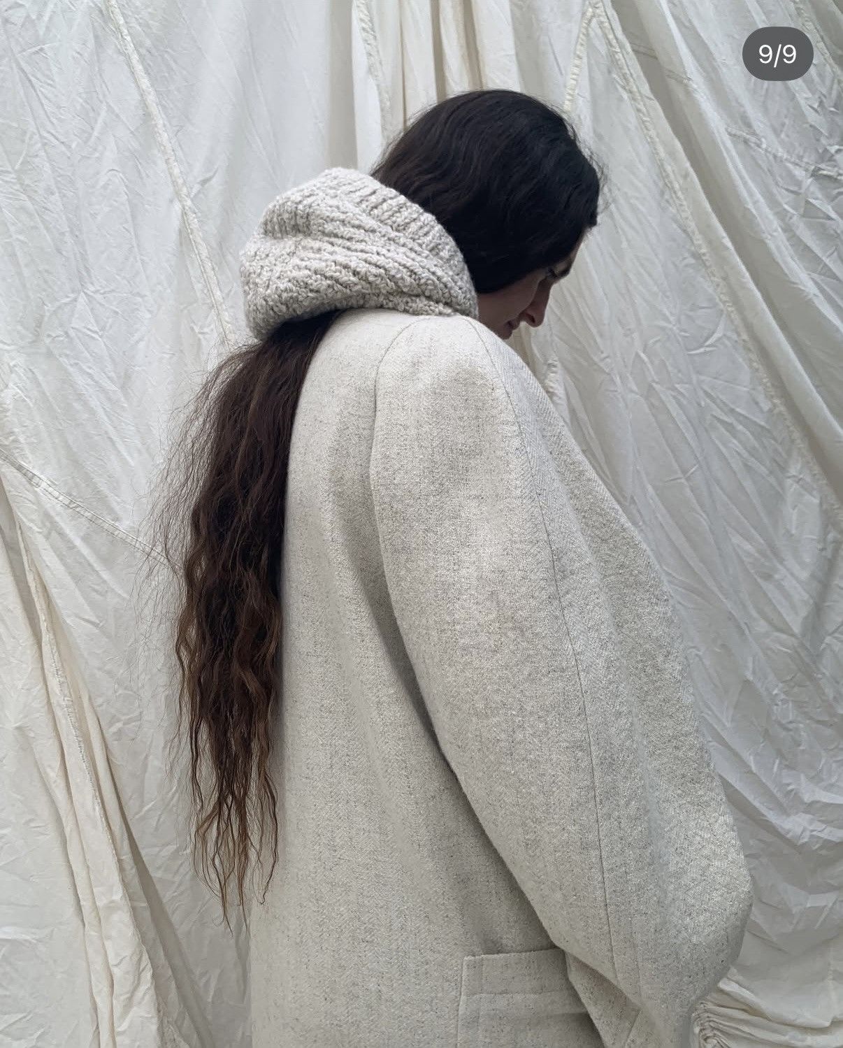 Lemaire Von Sono Carl Coat in Natural Size S / US 4 / IT 40 - 5 Thumbnail