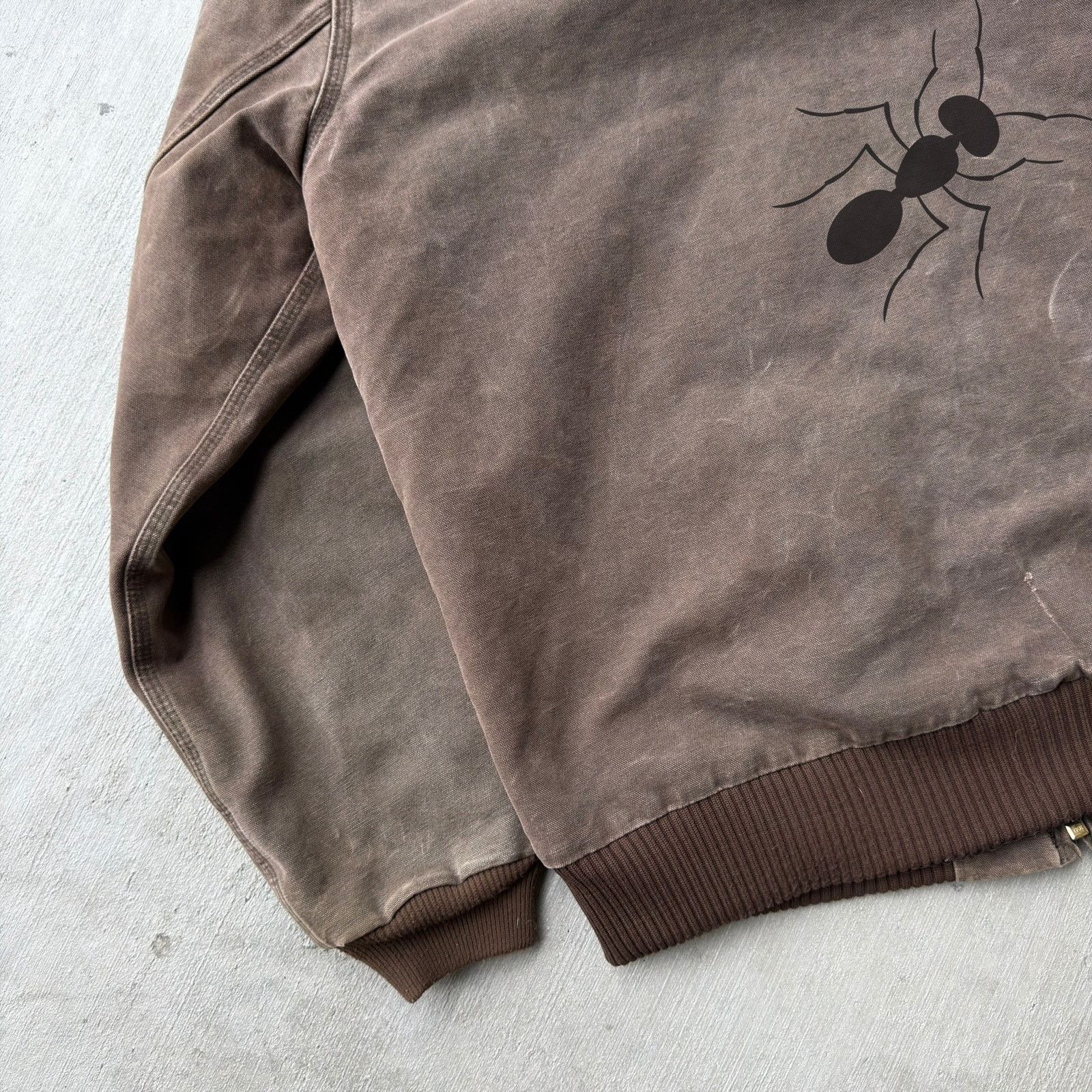 Carhartt × Vintage Carhartt J130 CHT brown hooded work wear jacket Size US M / EU 48-50 / 2 - 6 Thumbnail