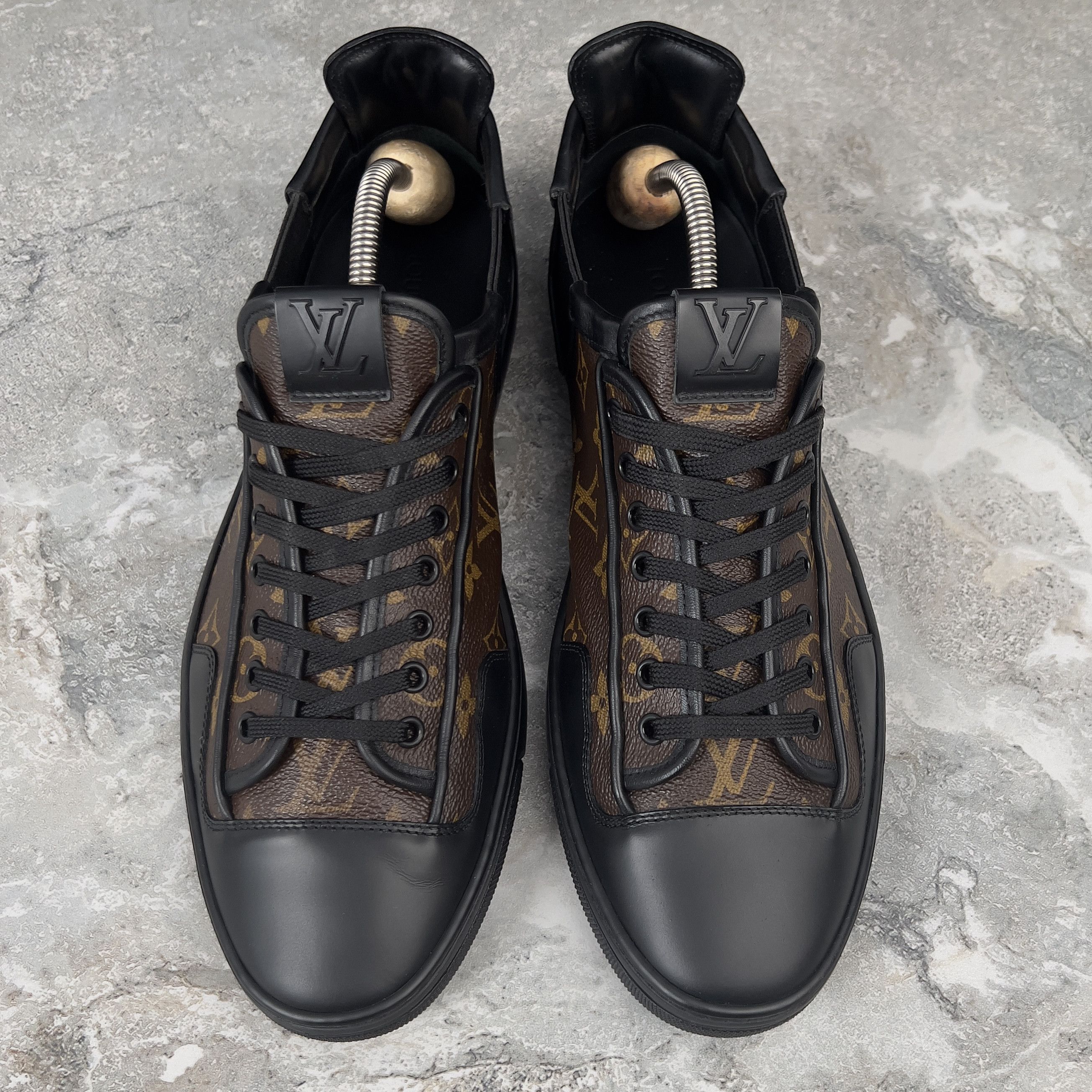Louis Vuitton Louis Vuitton Slalom Monogram Canvas Sneakers Leather Size US 9.5 / EU 42-43 - 6 Thumbnail