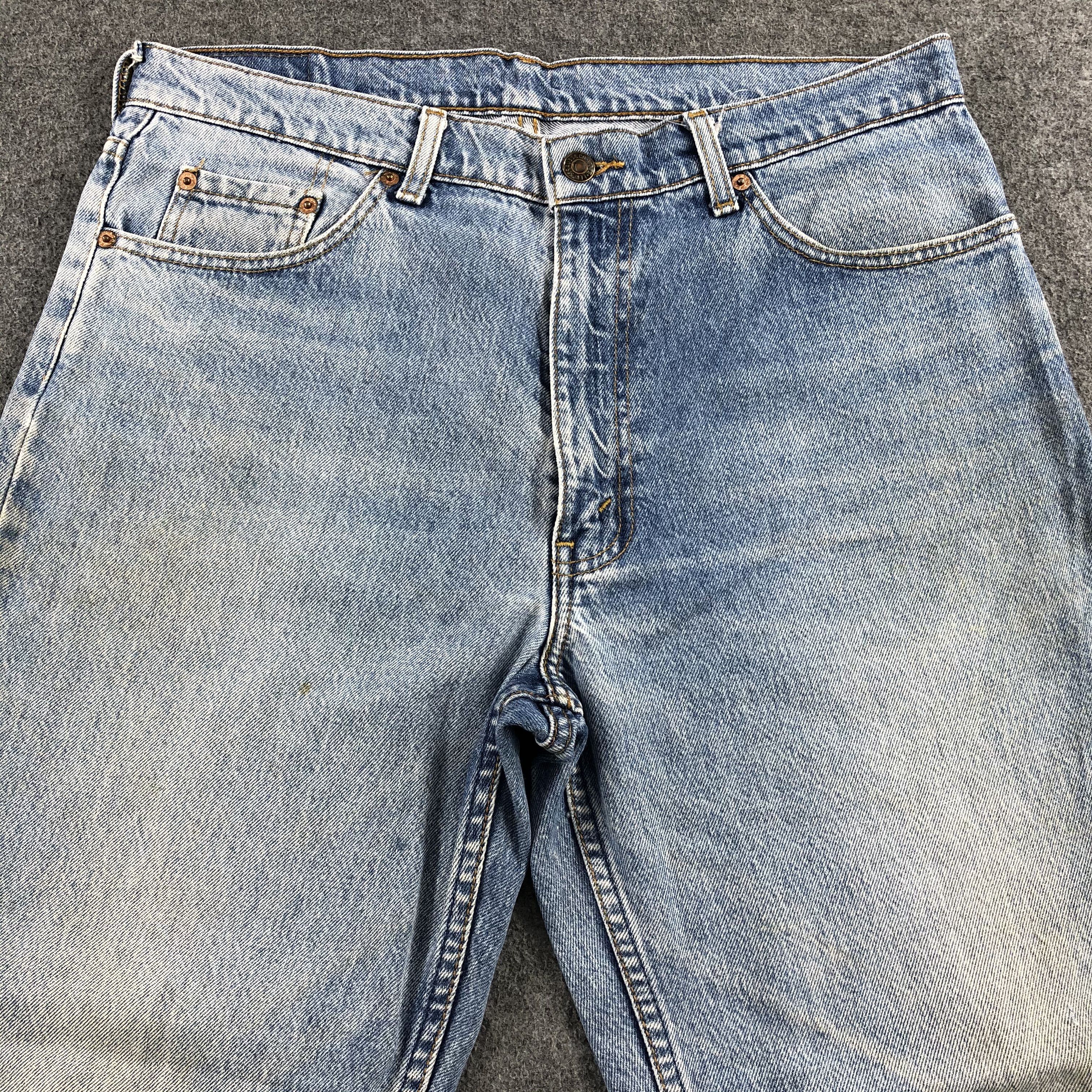 Levi's Vintage 90s Blue Wash Levis 616 Jeans-J1736 Size US 35 - 3 Thumbnail
