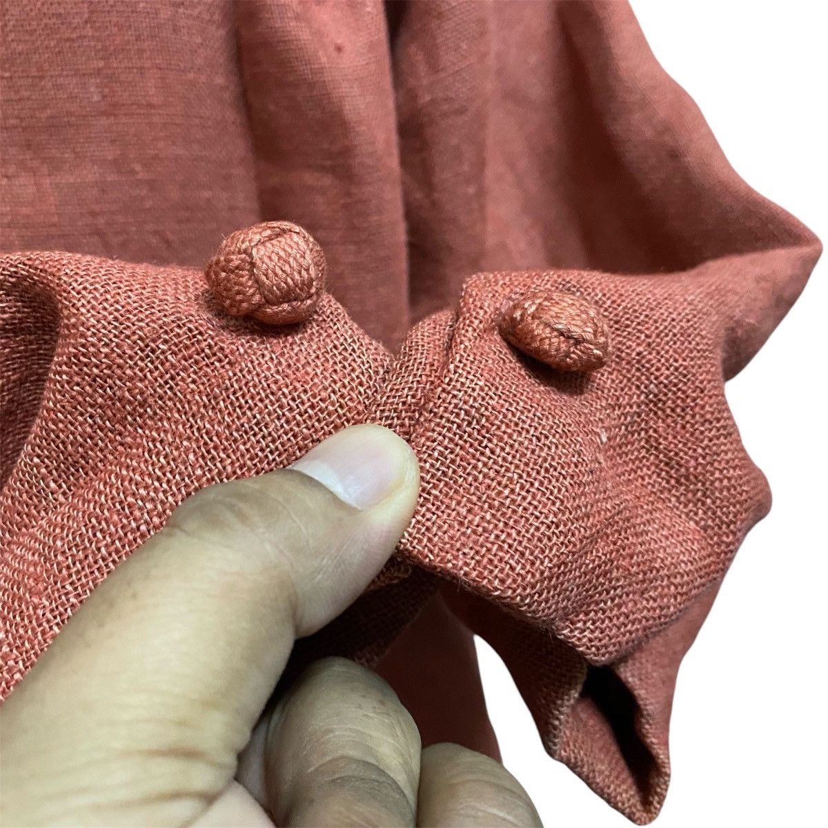 Issey Miyake Vintage 80's ISSEY MIYAKE Cheongsam Jacket Design Japanese Size L / US 10 / IT 46 - 9 Thumbnail