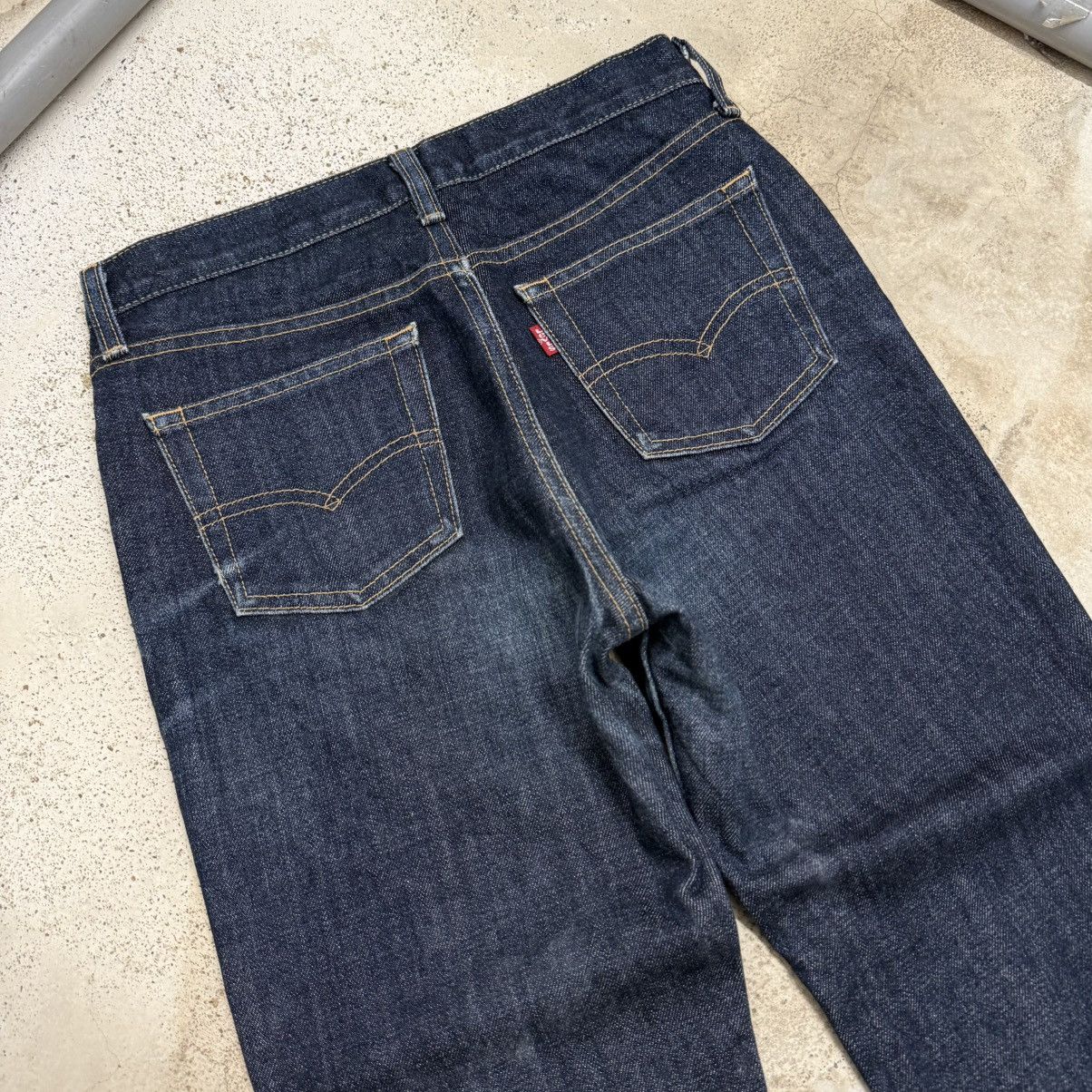 Levi's Vintage Y2K J41 Dark Indigo Denim Levis Women Pants Size 29" - 9 Thumbnail