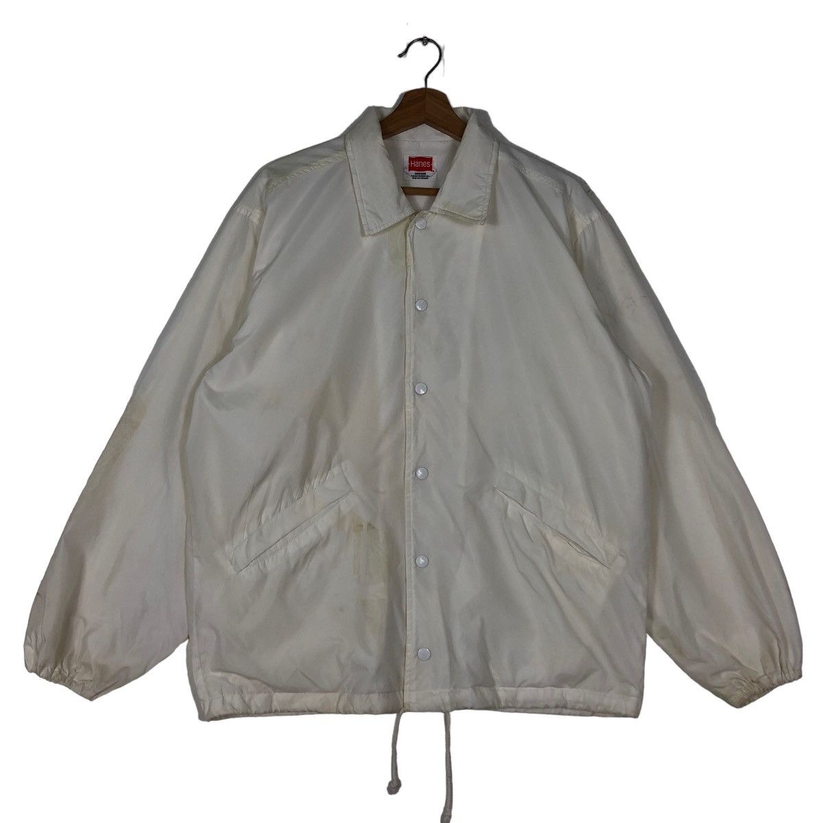 Japanese Brand 🔥90’s Coach Jacket Hunting Hanes USA Big Logo Size US M / EU 48-50 / 2 - 1 Thumbnail
