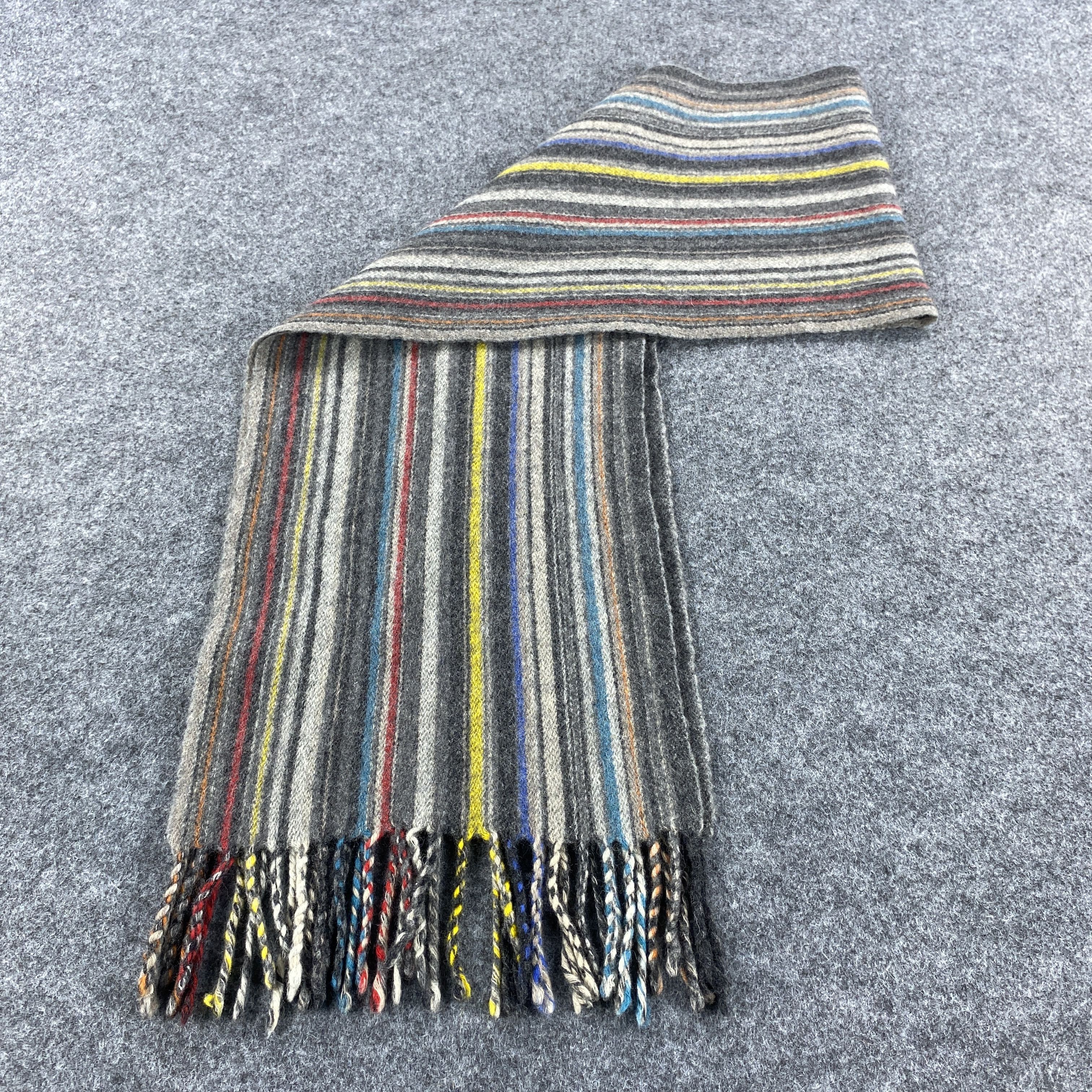 Paul Smith × Vintage GF10531 Paul Smith Scarf Neck Wear Muffler Nova Check Size ONE SIZE - 6 Thumbnail