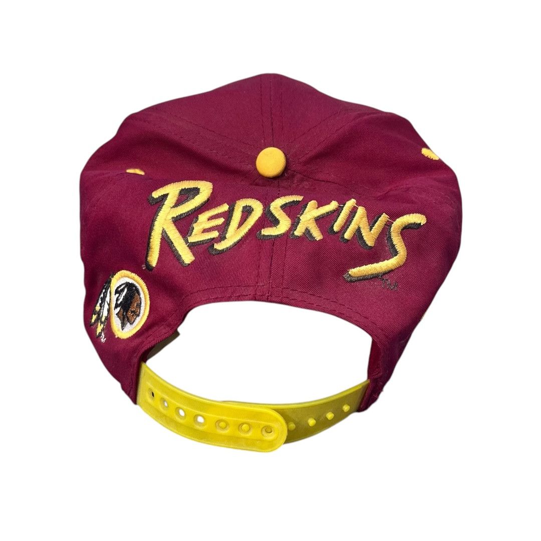 NFL × Vintage VINTAGE Washington Redskins AOP Snapback Hat Size ONE SIZE - 7 Thumbnail