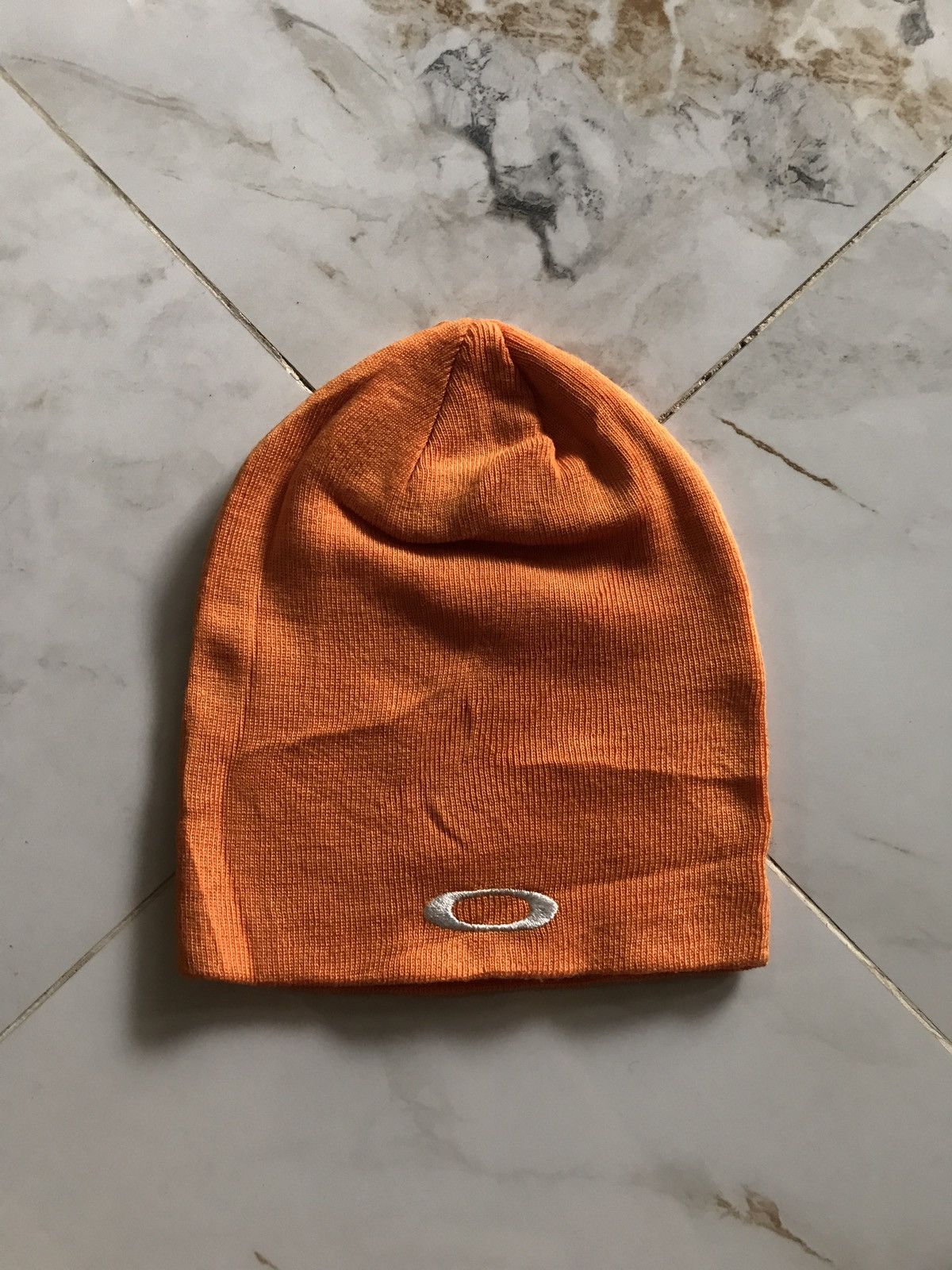 image of Archival Clothing 90's Oakley Beanie in Orange, Men's