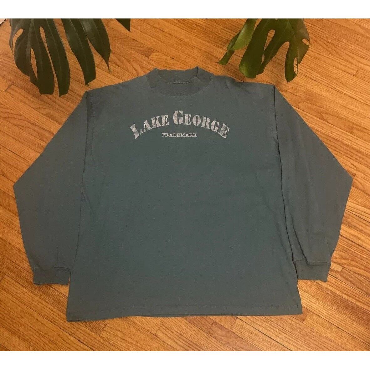 Vintage Vintage 90s XL Lake George New York Adirondacks ADK Mock Nec Size US XL / EU 56 / 4 - 1 Thumbnail