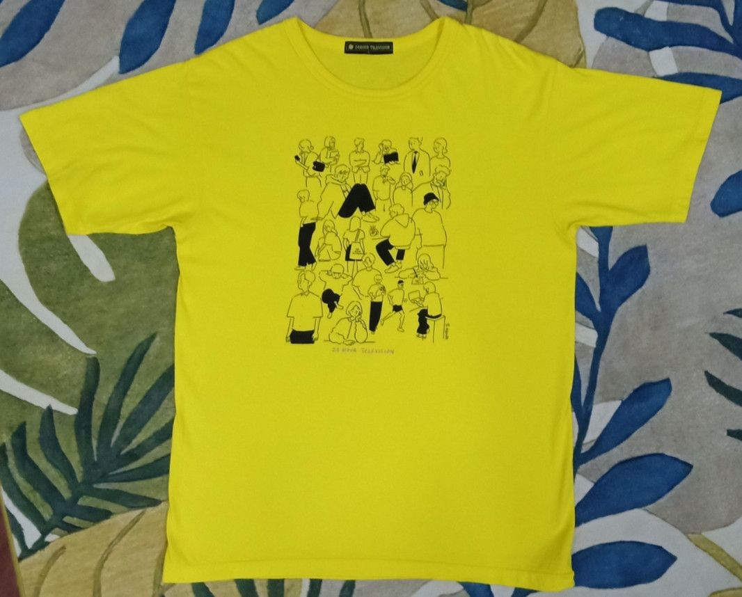 Japanese Brand × Vintage Vintage 90s 24 Hour Television by Yu Nagaba T-shirt Size US M / EU 48-50 / 2 - 3 Thumbnail