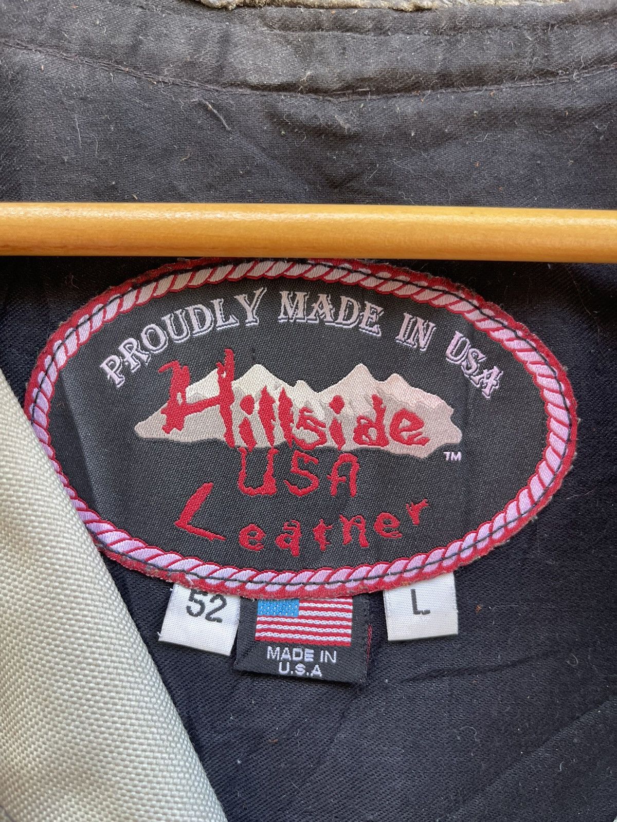 Harley Davidson VINTAGE HILLSIDE LEATHER VEST MADE IN USA Size US L / EU 52-54 / 3 - 3 Thumbnail