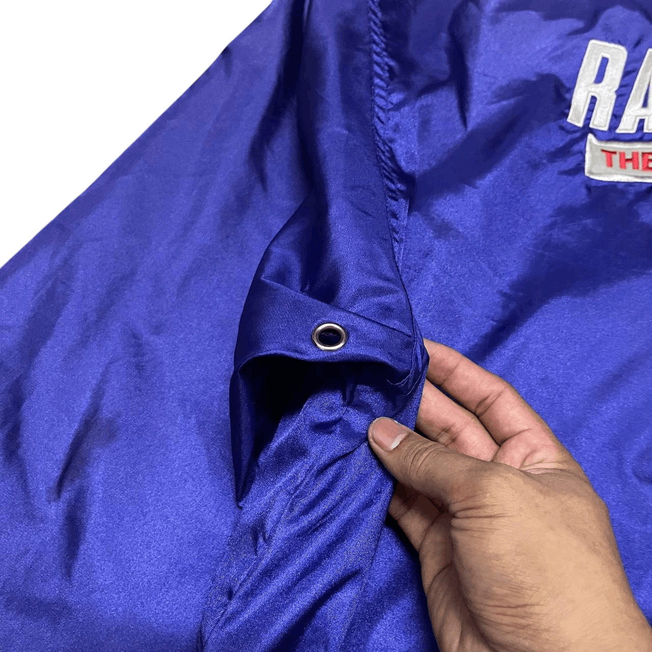 Japanese Brand Vintage Ralli Art Mitsubishi Motor Sport Racing Jacket Size US L / EU 52-54 / 3 - 3 Thumbnail