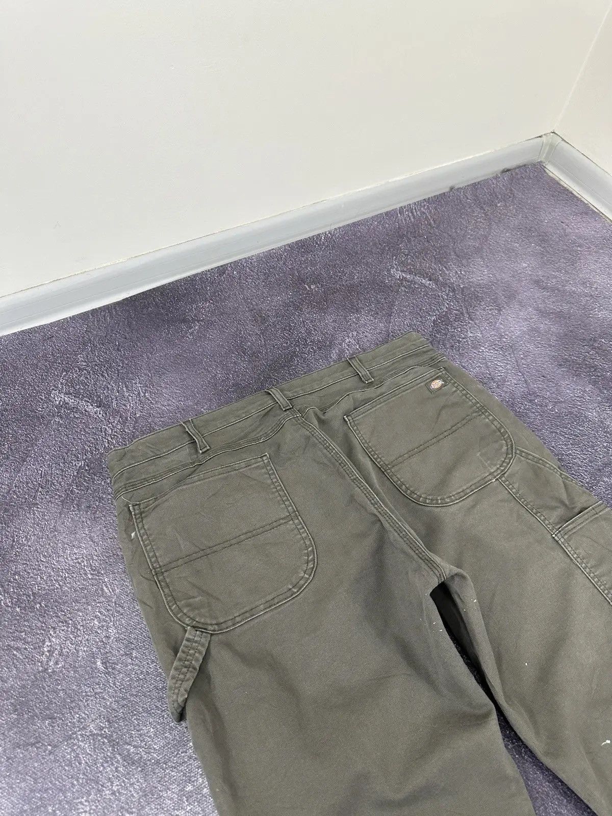 Dickies × Vintage Vintage Dickies USA Olive Work Hype Carpenter Pants Size US 40 / EU 56 - 5 Thumbnail