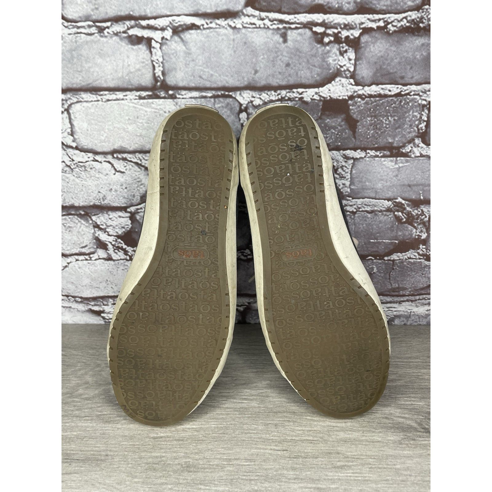 Other Taos Moc Star Gray Canvas Denim Lace Up Low Sneakers Shoes W Size US 7.5 / IT 37.5 - 12 Thumbnail