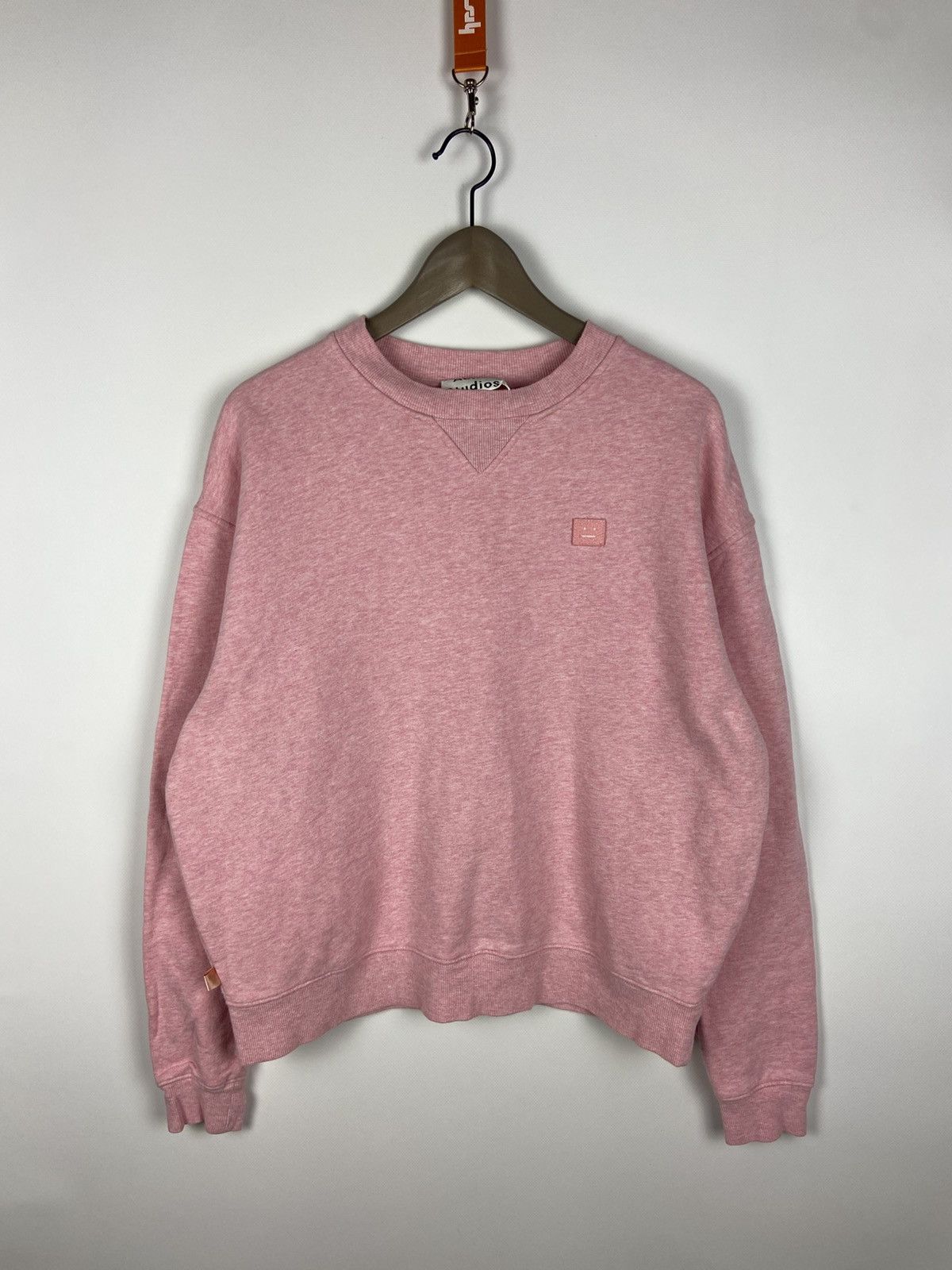 Acne Studios Acne Studios Boxy Yana Face PSS17 Pullover Sweatshirt Womens Size S / US 4 / IT 40 - 1 Thumbnail