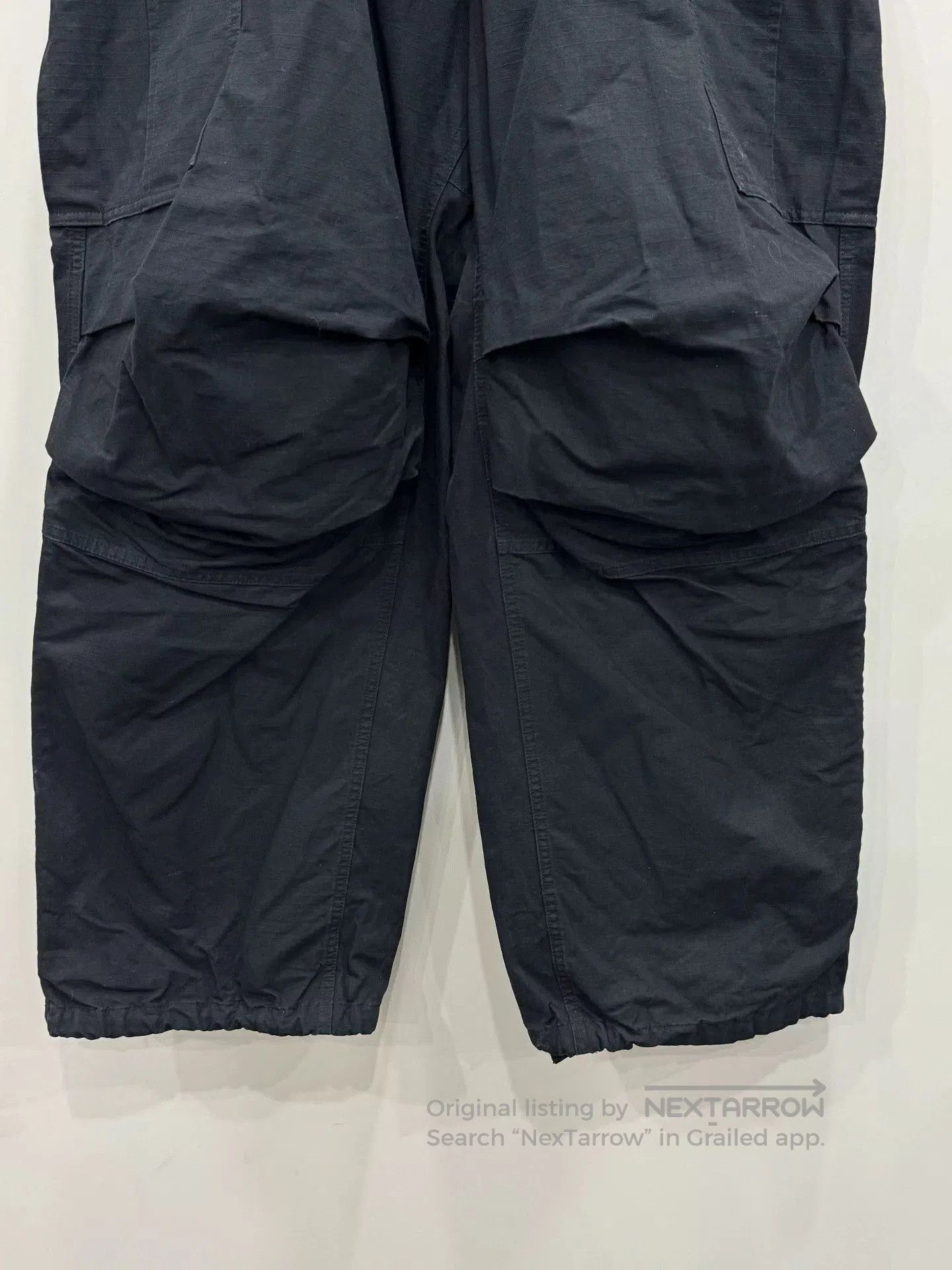 Balenciaga balenciaga pulled cargo stacked work pants. Size US 38 / EU 54 - 4 Thumbnail