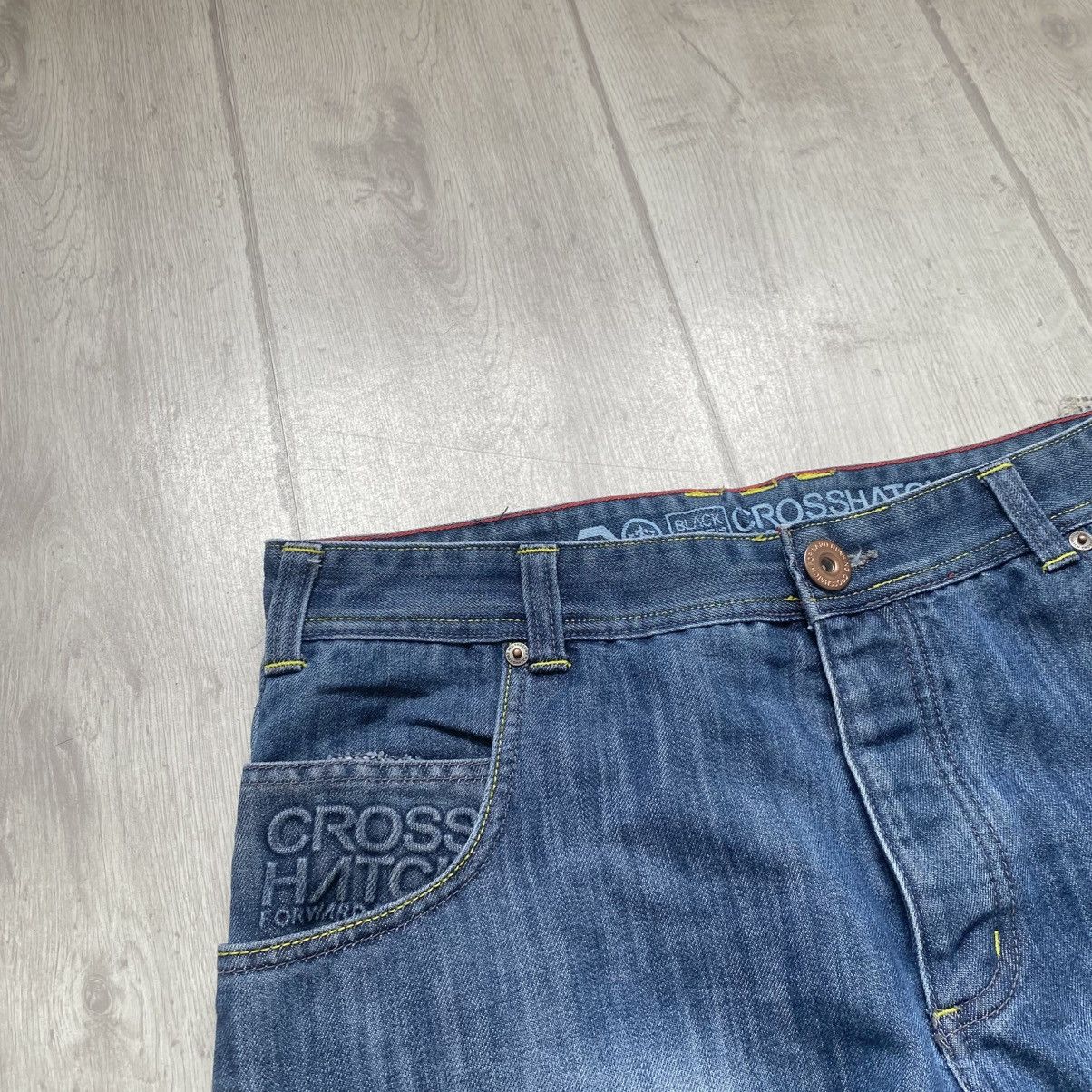 If Six Was Nine Vintage 2000s Avant-garde If Six Was Nine style Denim pants Size US 32 / EU 48 - 5 Thumbnail