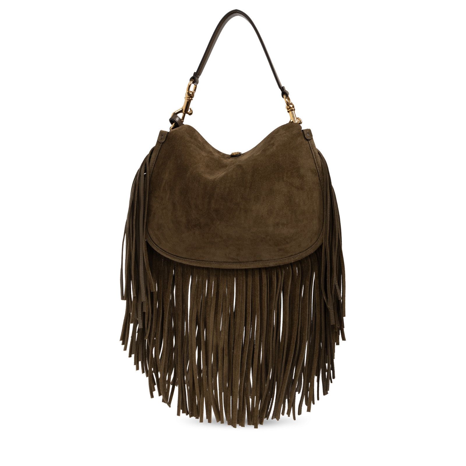 Etro ETRO Pony Medium Green Suede Shoulder Bag New & Authentic Size ONE SIZE - 2 Thumbnail