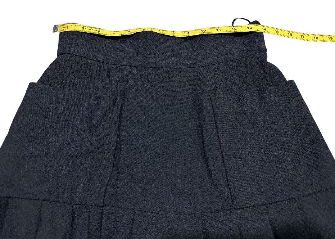 Chanel 🔥Archived Vintage Chanel Wool Pleated Skirt 1990 Karl Era Size 27" / US 4 / IT 40 - 13 Thumbnail