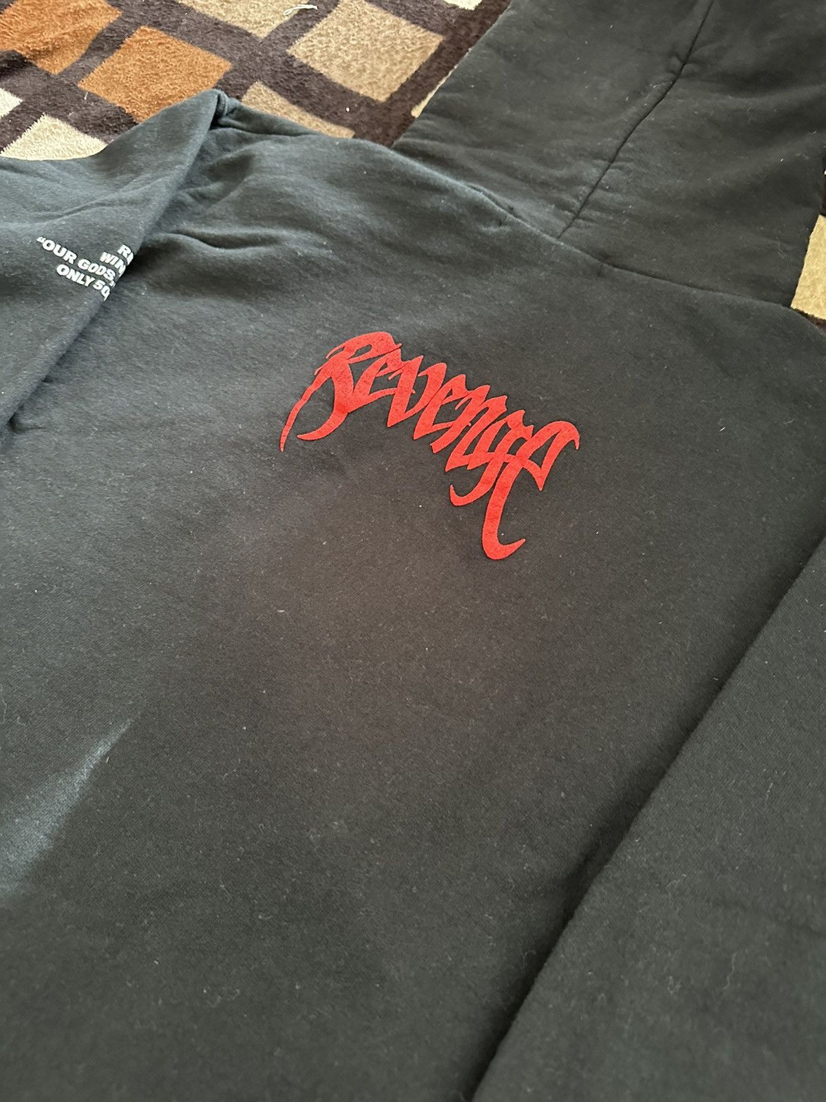 Revenge “Our gods, our troubles” revenge hoodie Size US S / EU 44-46 / 1 - 4 Thumbnail