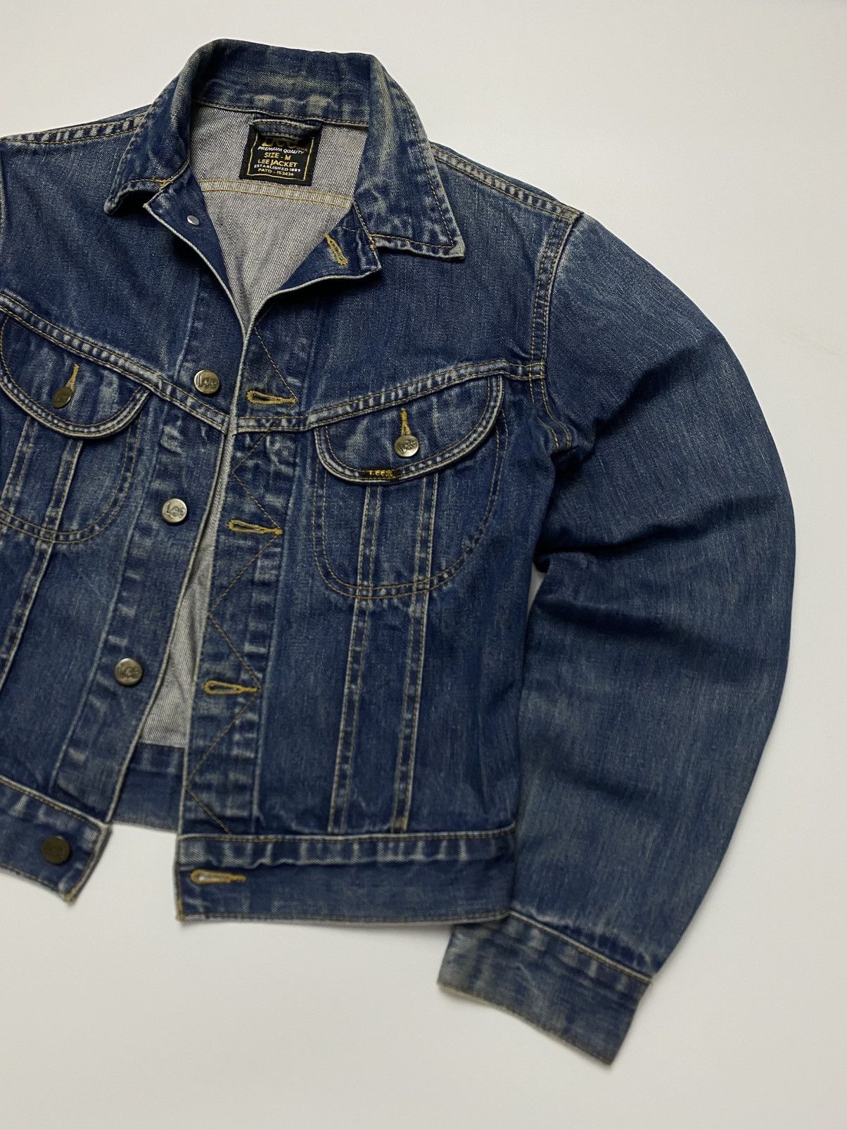 Lee Vintage Lee Slim Denim Jacket Size US S / EU 44-46 / 1 - 2 Thumbnail