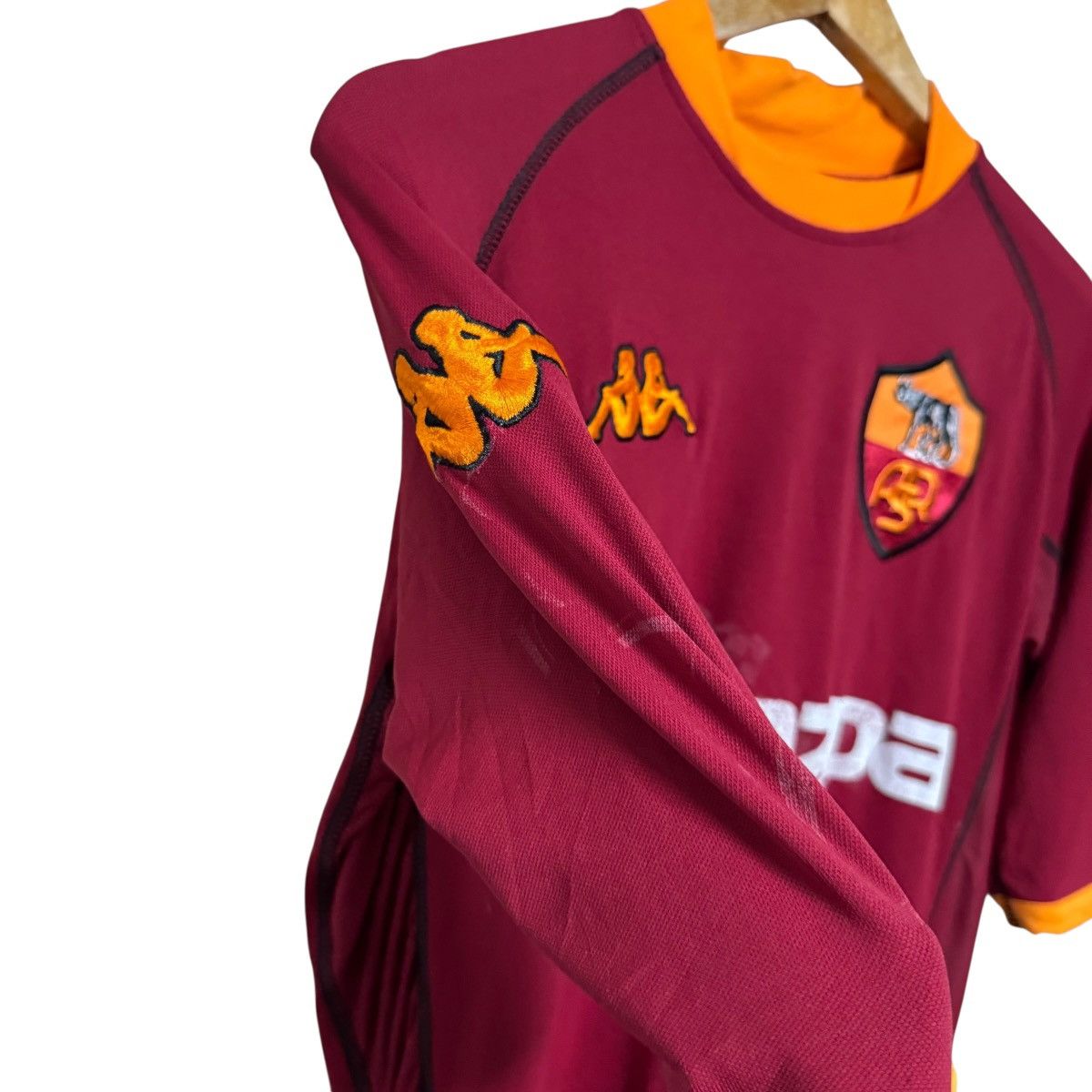 Kappa Vintage As Roma Jersey Kappa 2002 Mazda Size US L / EU 52-54 / 3 - 5 Thumbnail