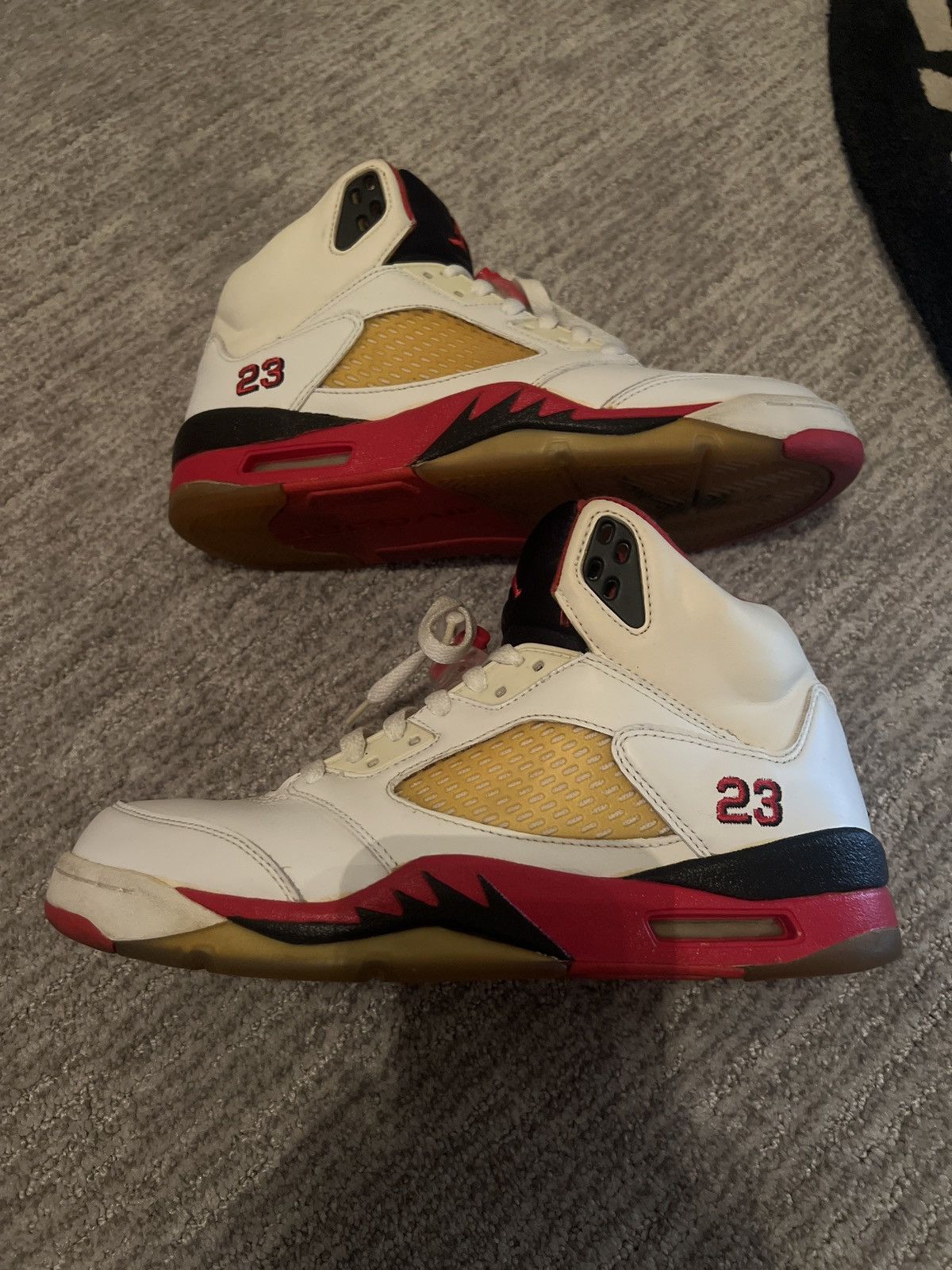 Jordan Brand Jordan retro 5 “Fire Red” Size US 8 / EU 41 - 4 Thumbnail