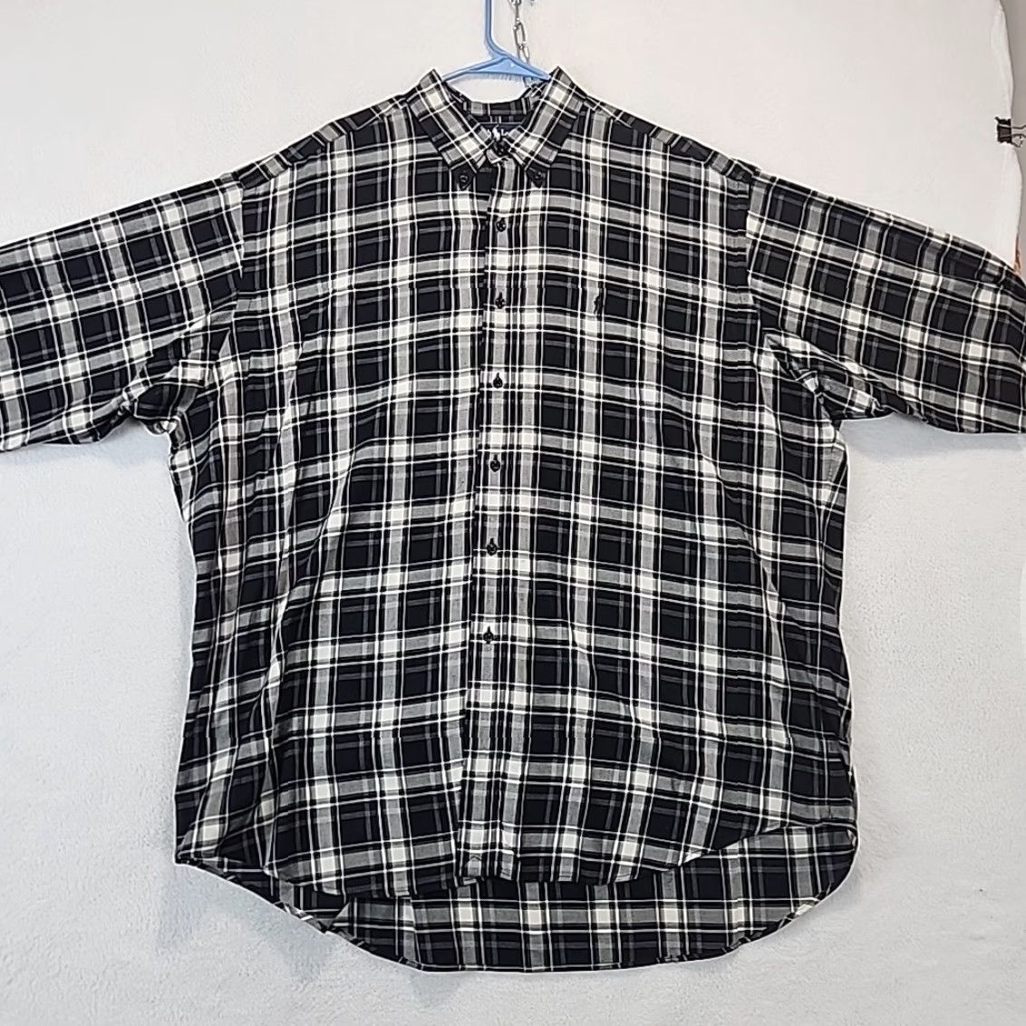 Ralph Lauren Ralph Lauren Light Weight Flannel Black Plaid BLAKE Men's XL Shirt Regular Button-Up Collared Long Sleeve Preppy Vintage: No, N/A Size US XL / EU 56 / 4 - 4 Thumbnail