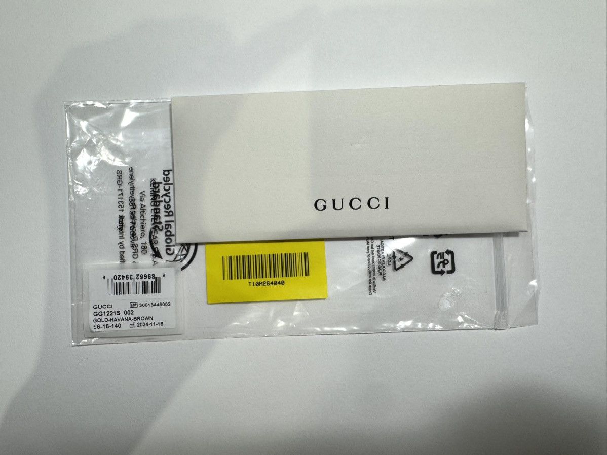 Vintage Gucci sunglasses GG1221S 003 Size ONE SIZE - 9 Thumbnail
